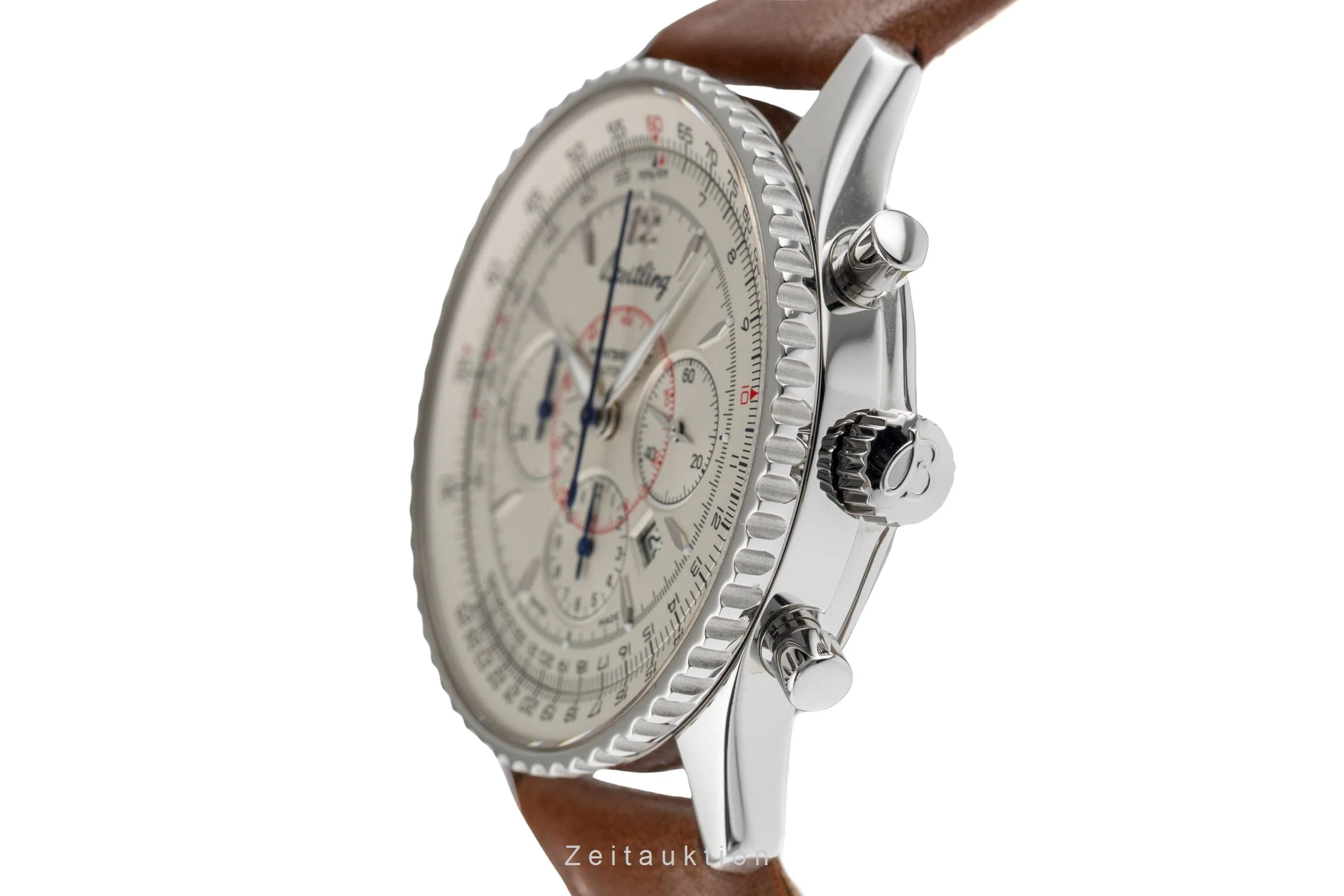 Breitling Montbrillant chronograph steel automatic men's watch A41370  [2504485] - Image 8