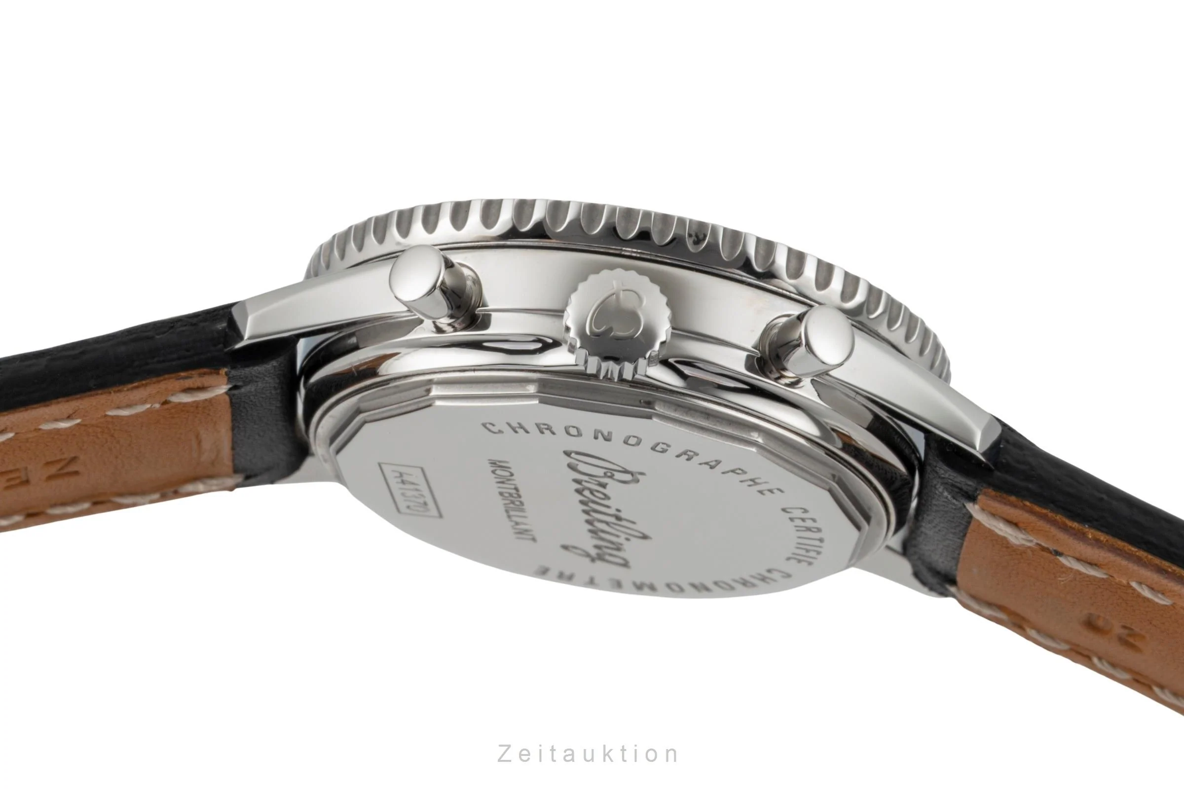 Breitling Montbrillant chronograph steel automatic men's watch A41370  [2600440] - Image 12