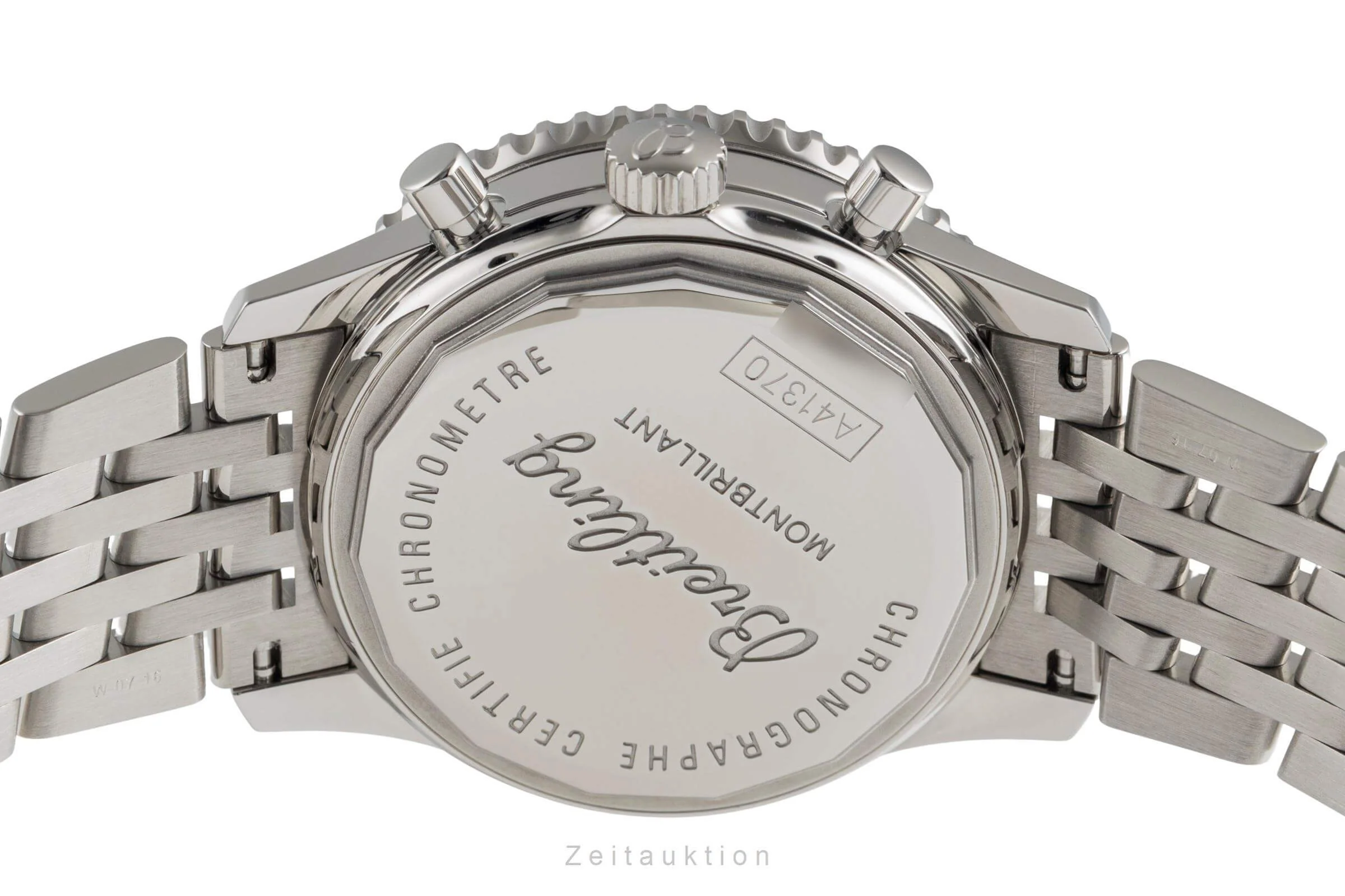 Breitling Montbrillant chronograph steel automatic men's watch A4137012/G789 LP: 9300EUR  [2501747] - Image 10