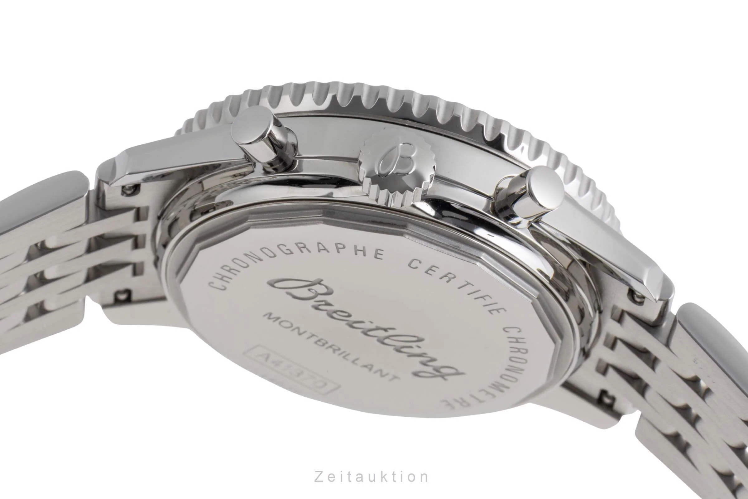 Breitling Montbrillant chronograph steel automatic men's watch A4137012/G789  [2502269] - Image 11