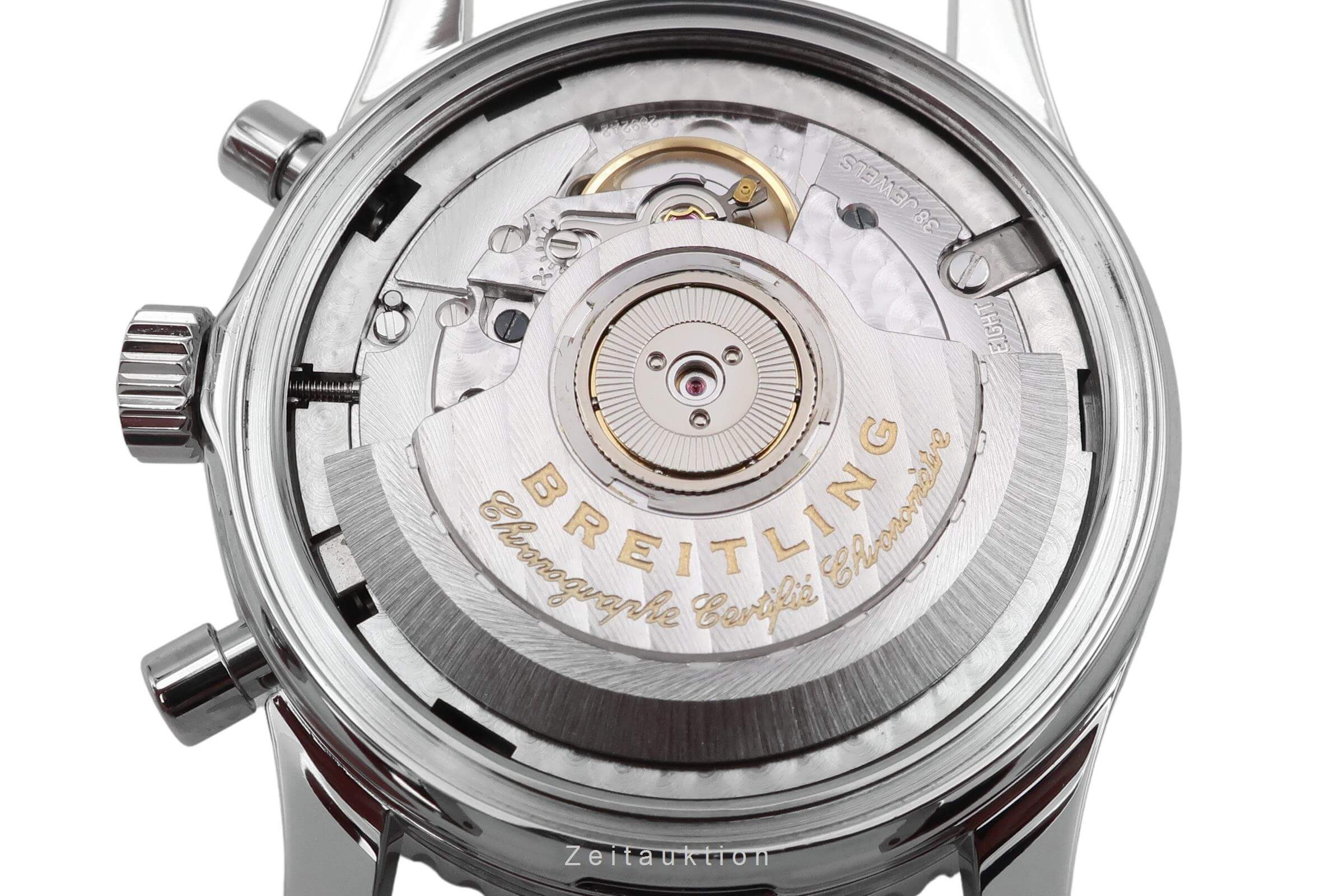 Breitling Montbrillant chronograph steel automatic men's watch A4137012/G789  [2502269] - Image 14