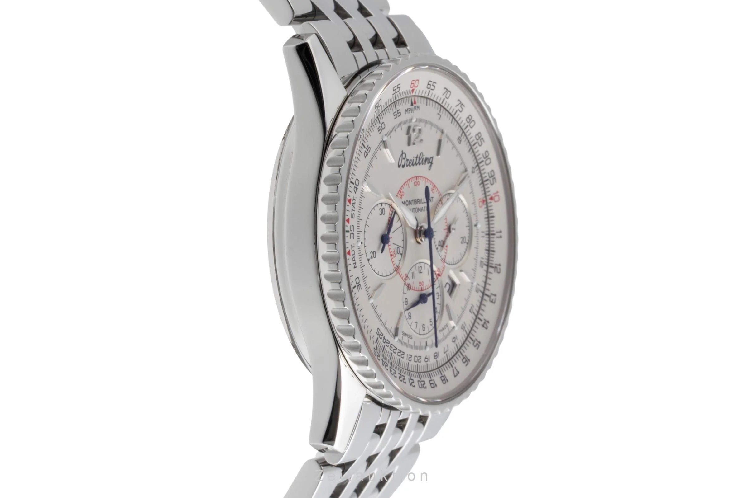 Breitling Montbrillant chronograph steel automatic men's watch A4137012/G789  [2502269] - Image 8