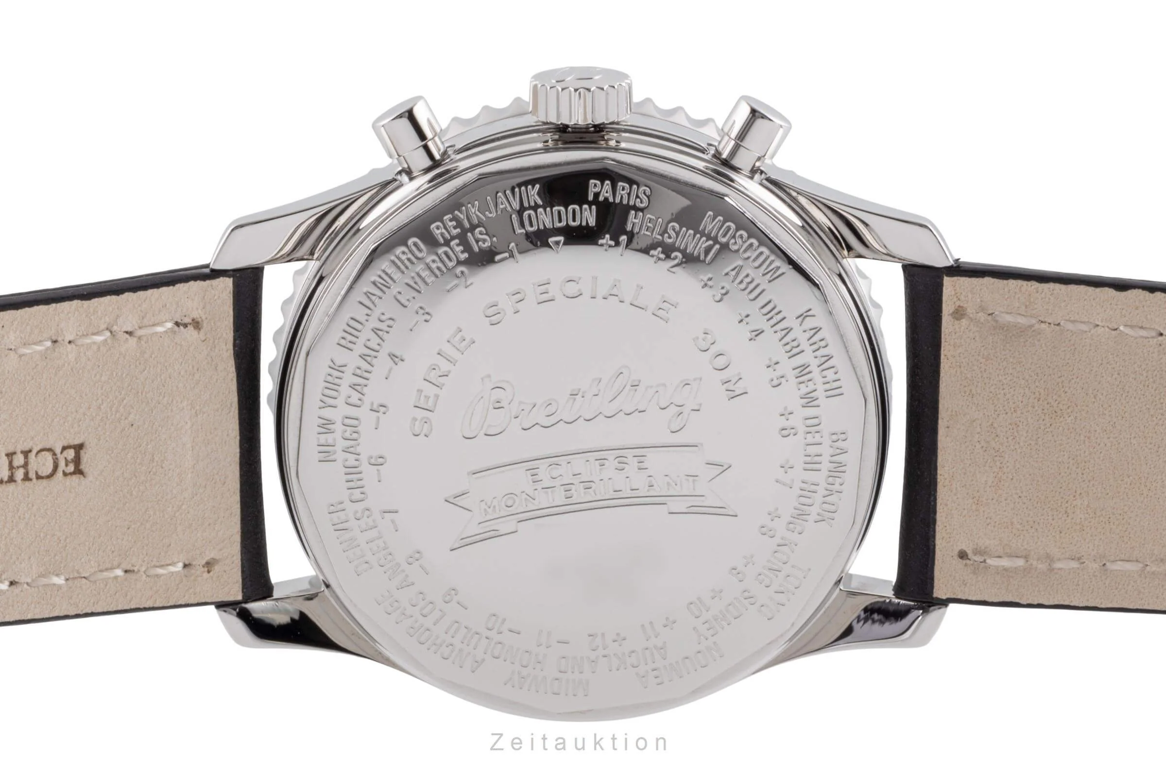 Breitling Montbrillant chronograph steel automatic men's watch A43030  [2404706] - Image 10