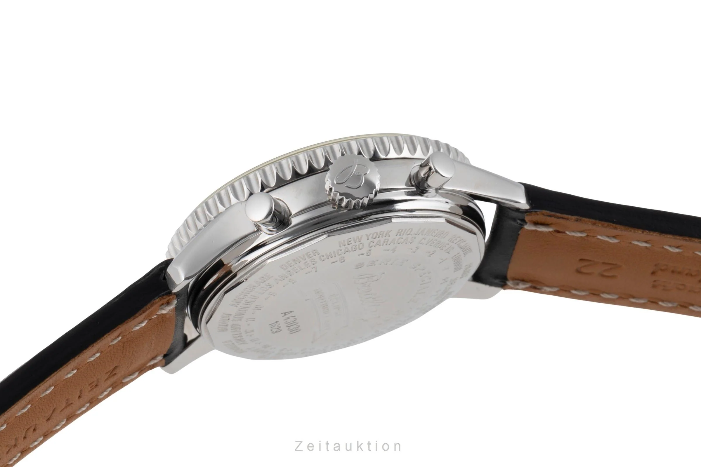 Breitling Montbrillant chronograph steel automatic men's watch A43030  [2503659] - Image 12