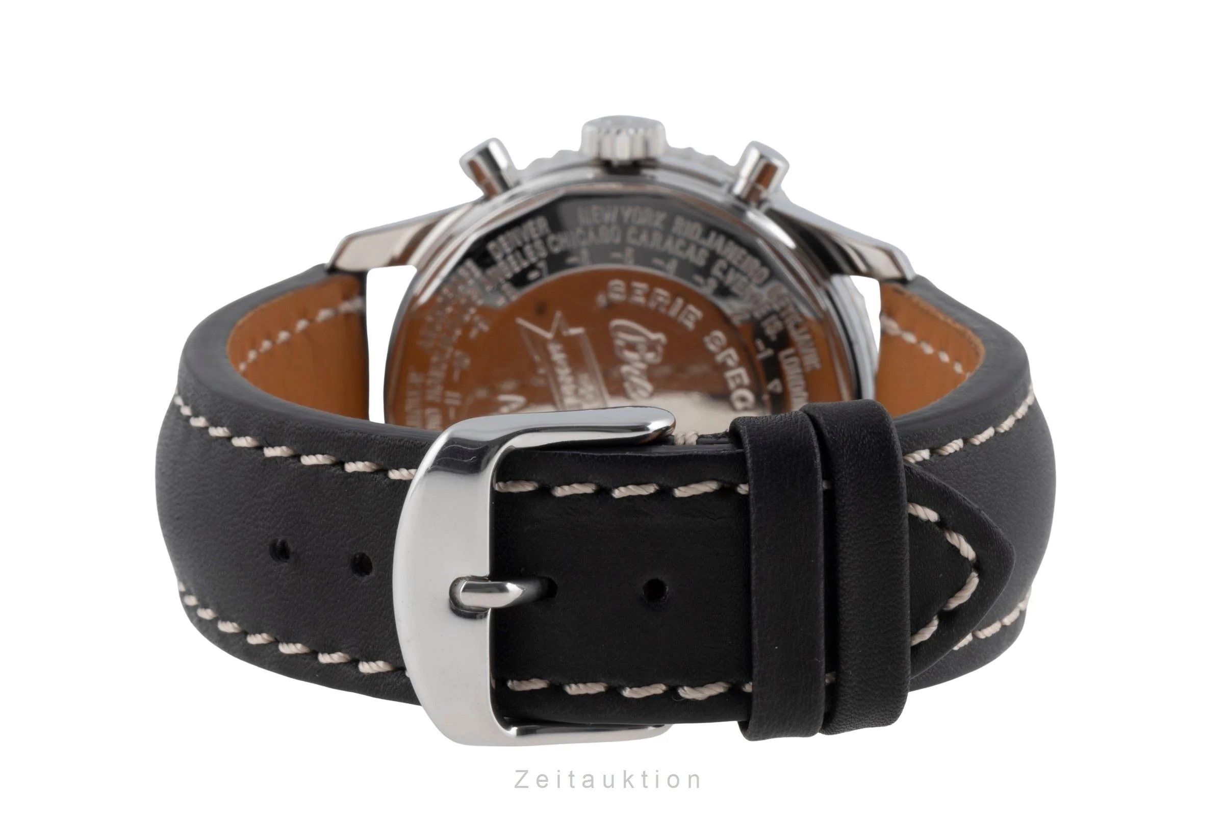 Breitling Montbrillant chronograph steel automatic men's watch A43030  [2503659] - Image 13