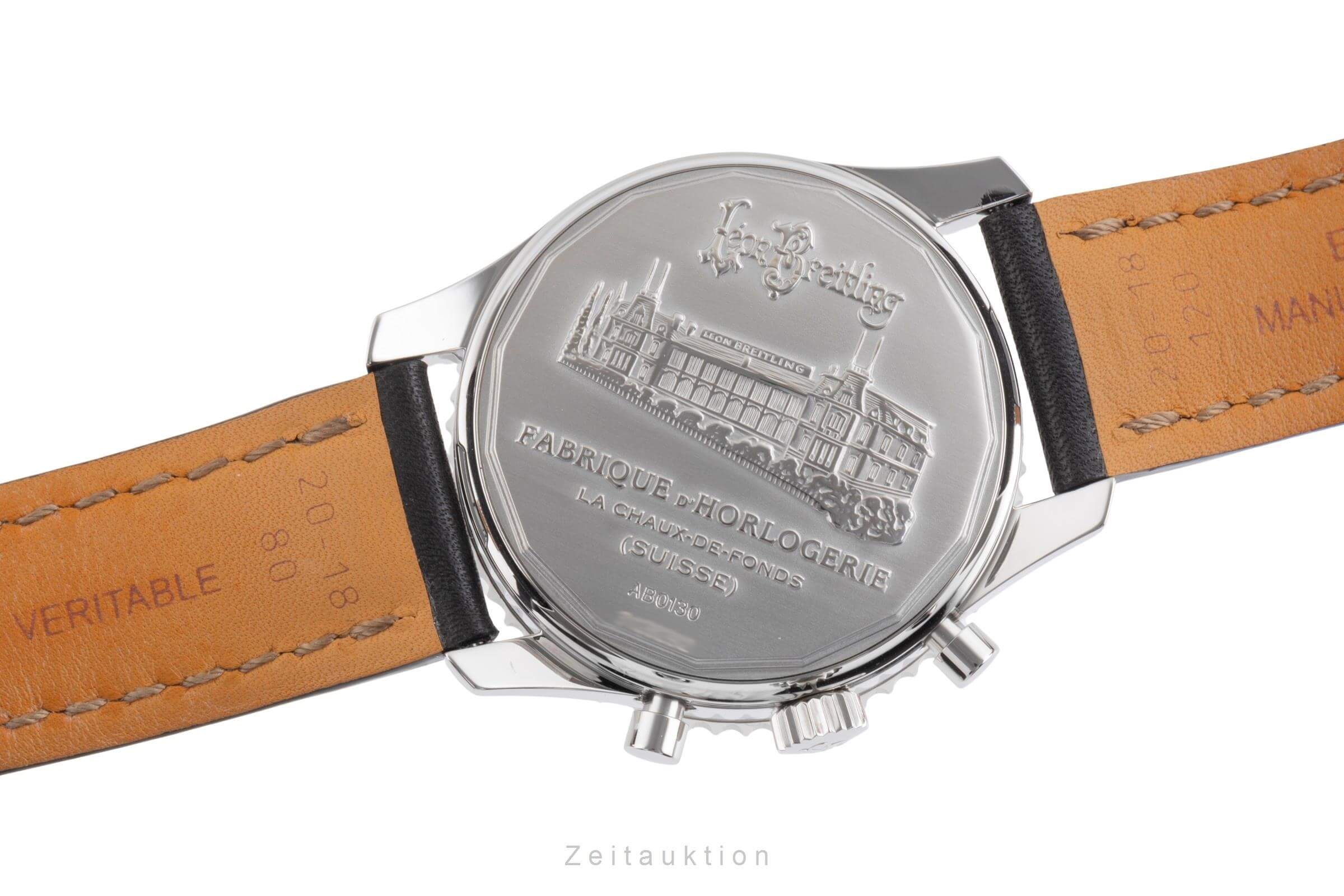 Breitling Montbrillant chronograph steel automatic men's watch AB013012/G735 LP: 8950EUR  [2500939] - Image 10