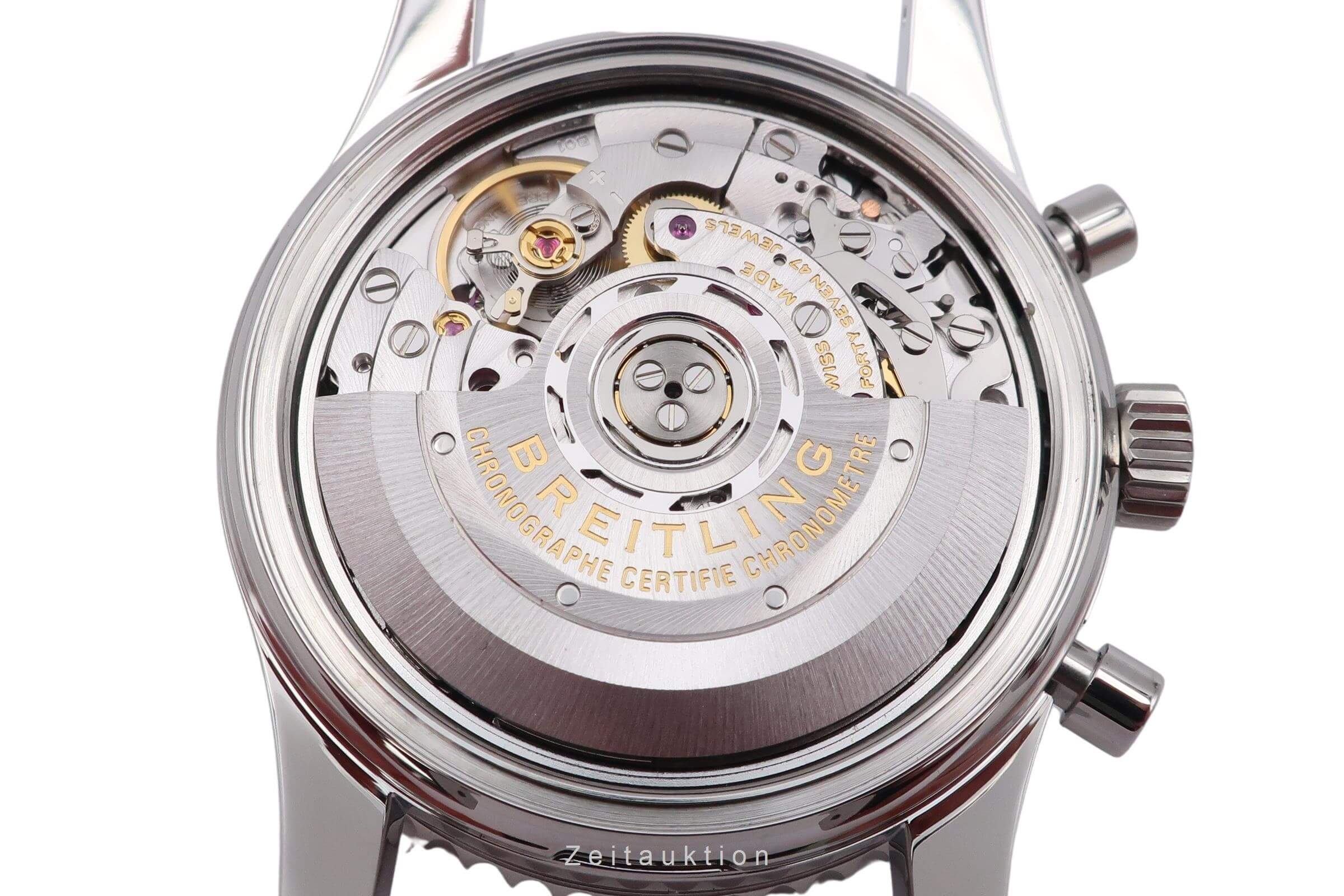 Breitling Montbrillant chronograph steel automatic men's watch AB013012/G735 LP: 8950EUR  [2500939] - Image 14