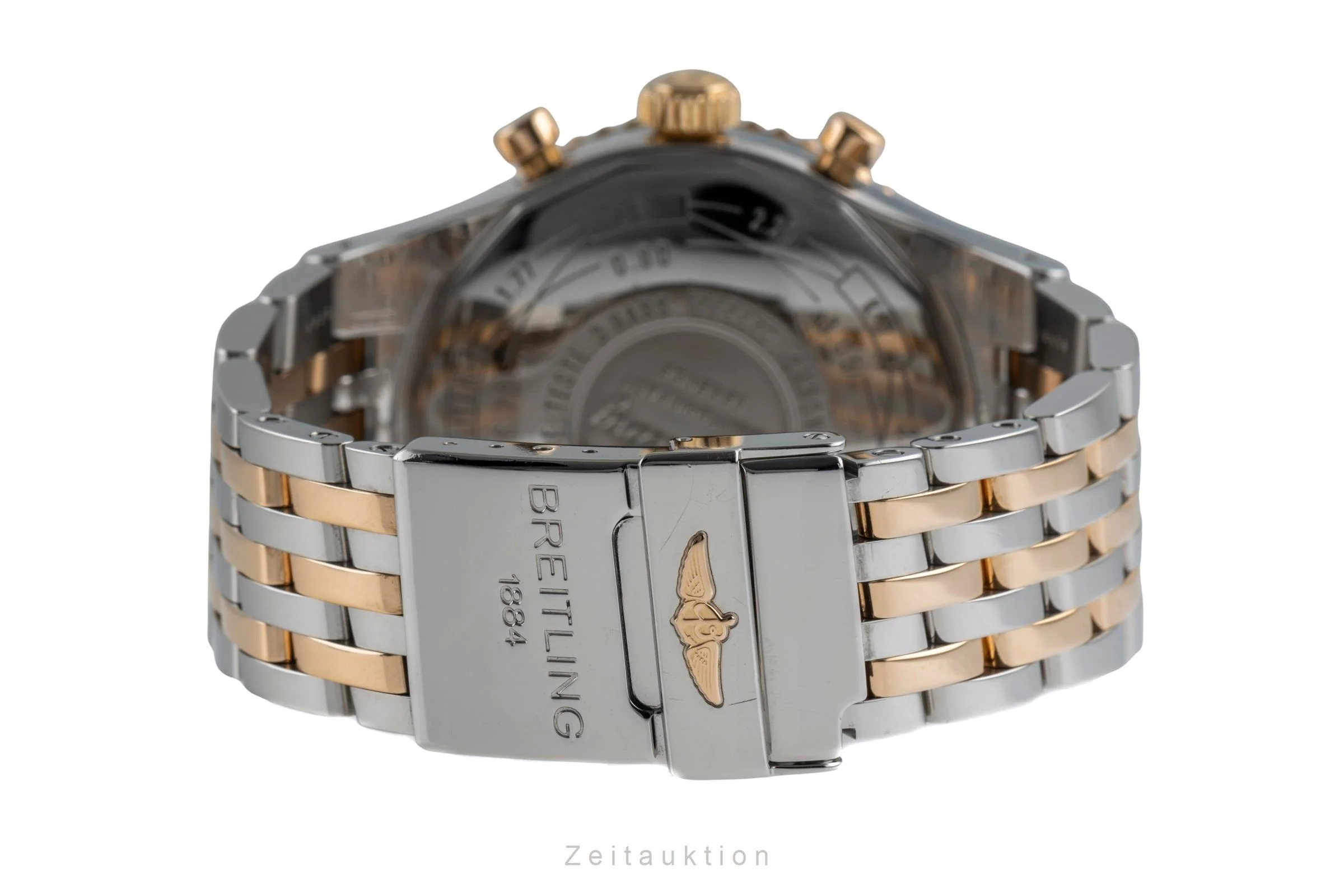 Breitling Montbrillant chronograph steel / gold automatic men's watch C23340  [2504807] - Image 13