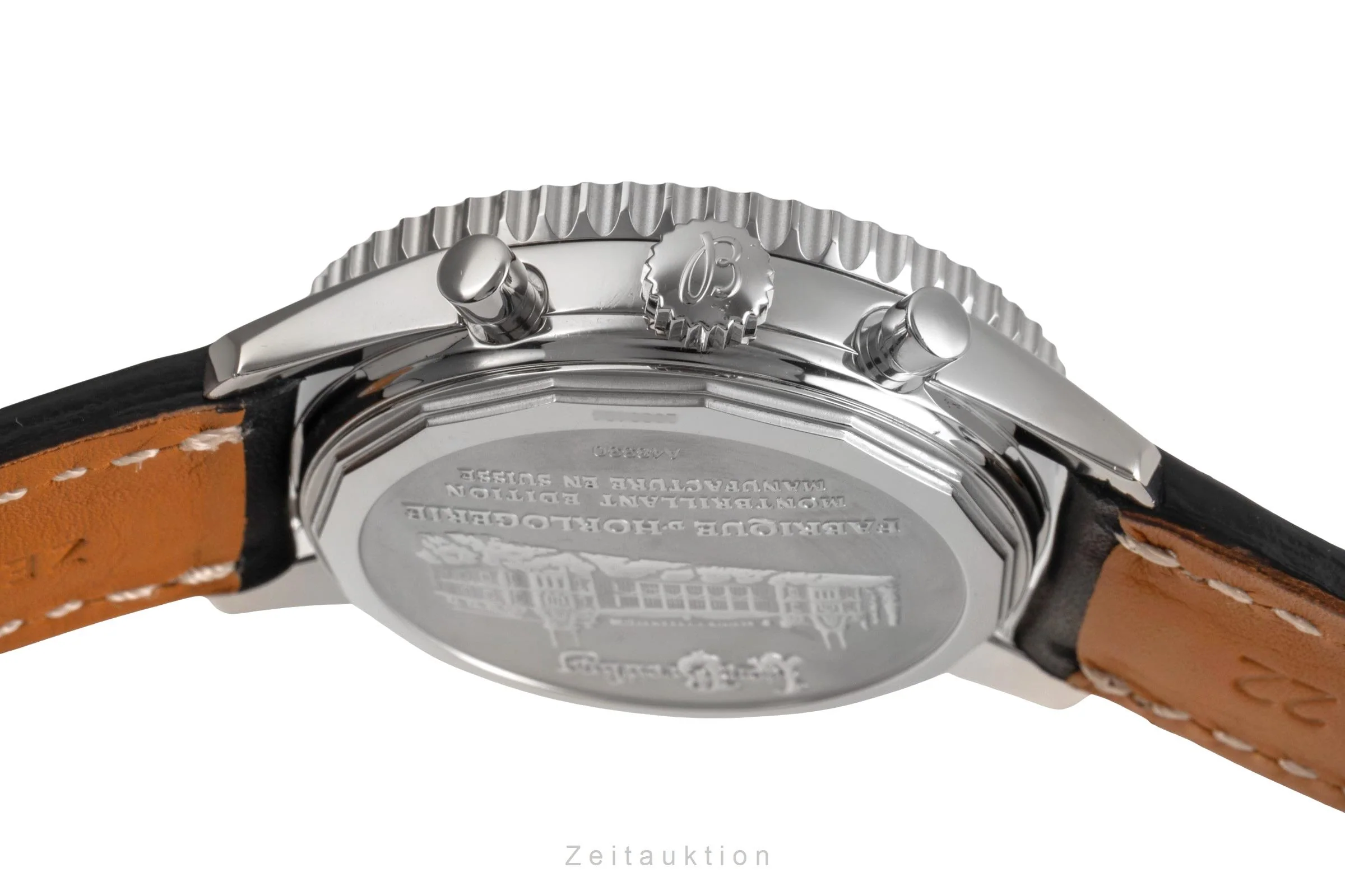 Breitling Montbrillant chronograph steel manual winding men's watch A48330  [2503627] - Image 11