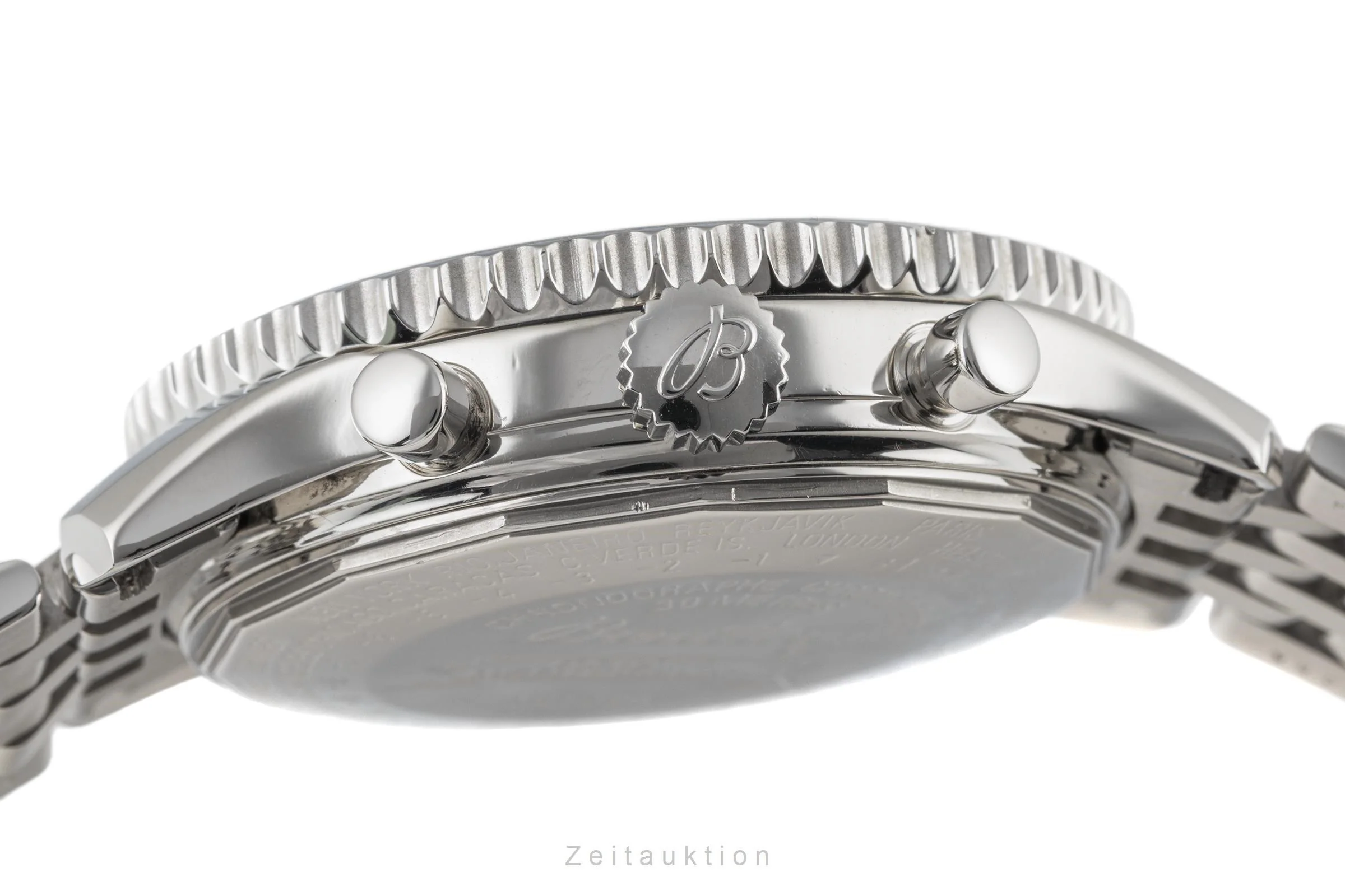 Breitling Montbrillant Datora  chronograph steel automatic men's watch A21330 LP: 9150EUR  [2207325] - Image 10