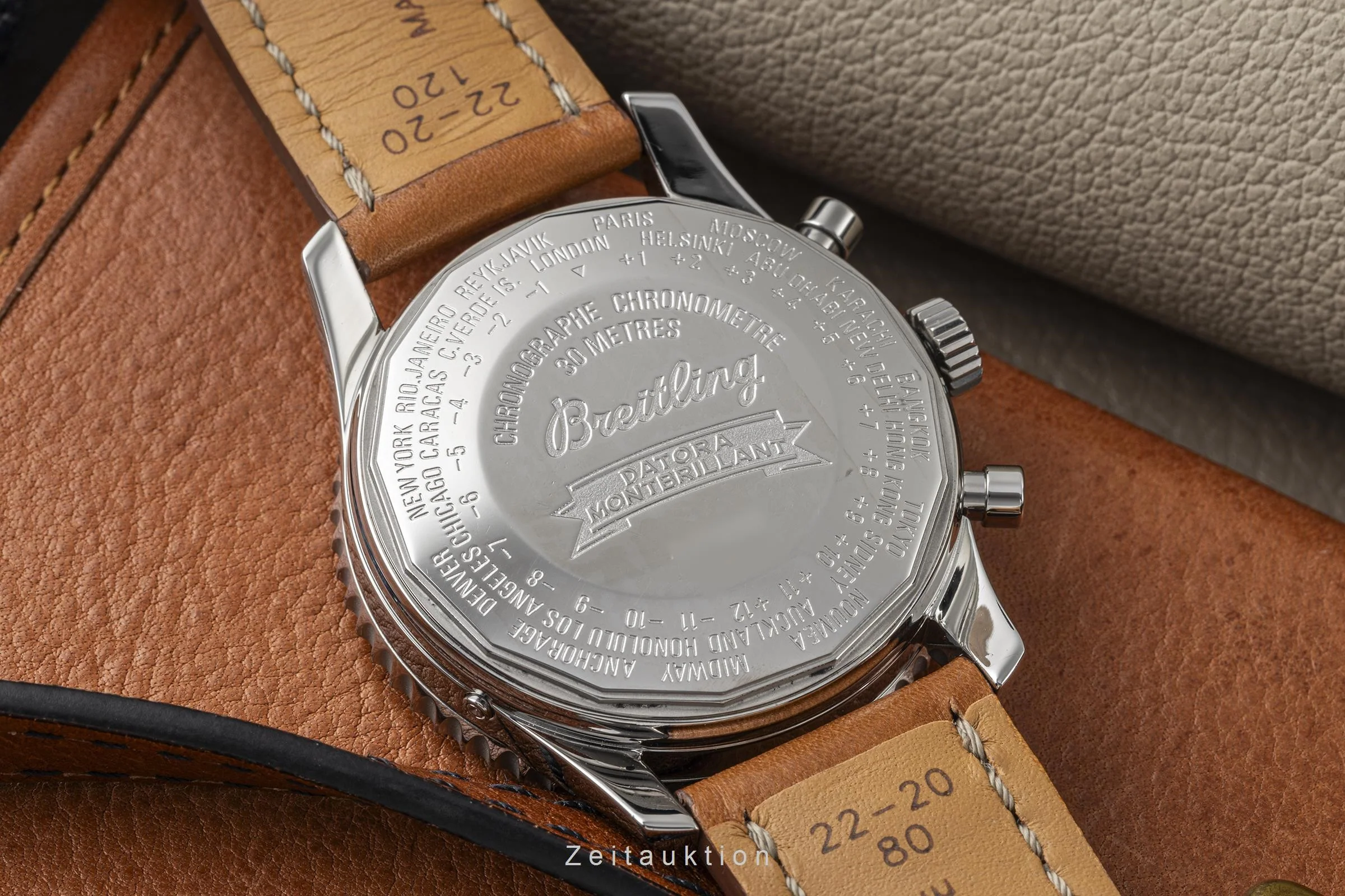 Breitling Montbrillant Datora  chronograph steel automatic men's watch A21330  [2302555] - Image 13