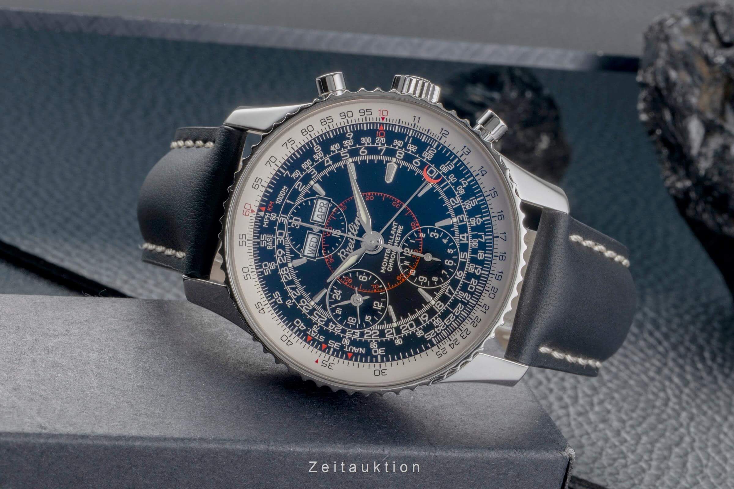 Breitling Montbrillant Datora  chronograph steel automatic men's watch A21330  [2501379] - Image 3