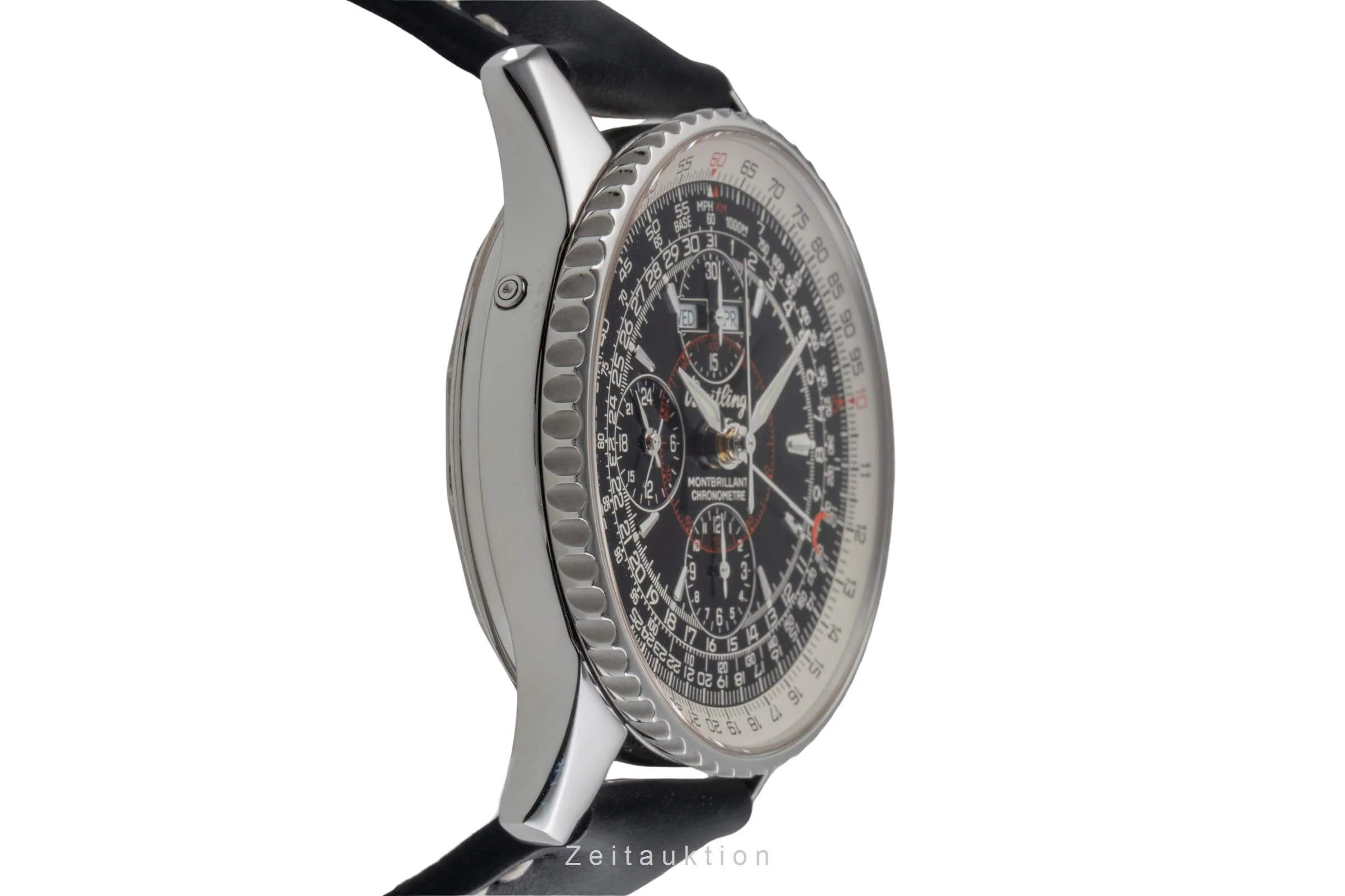Breitling Montbrillant Datora  chronograph steel automatic men's watch A21330  [2501379] - Image 8