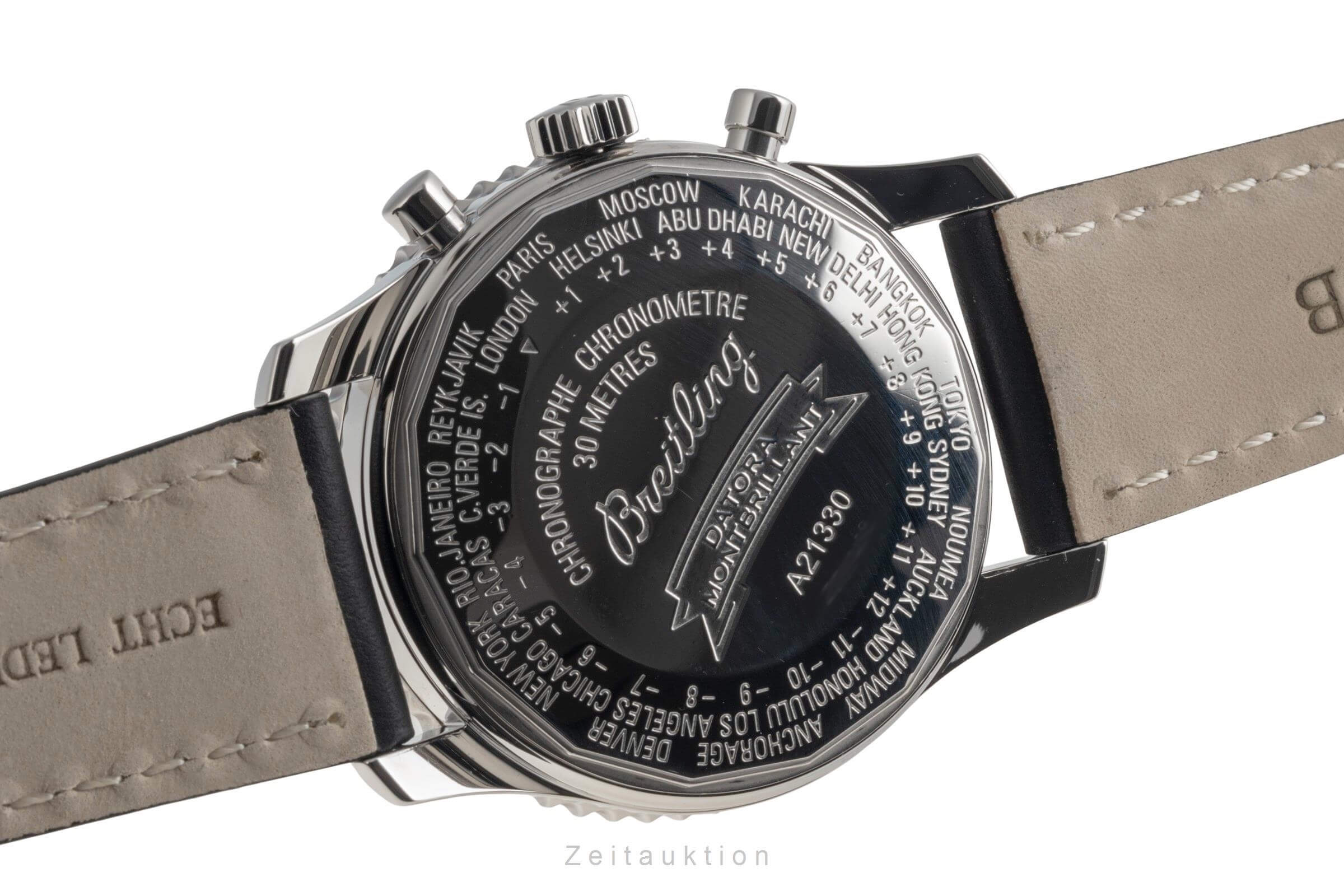 Breitling Montbrillant Datora  chronograph steel automatic men's watch A21330  [2501820] - Image 10