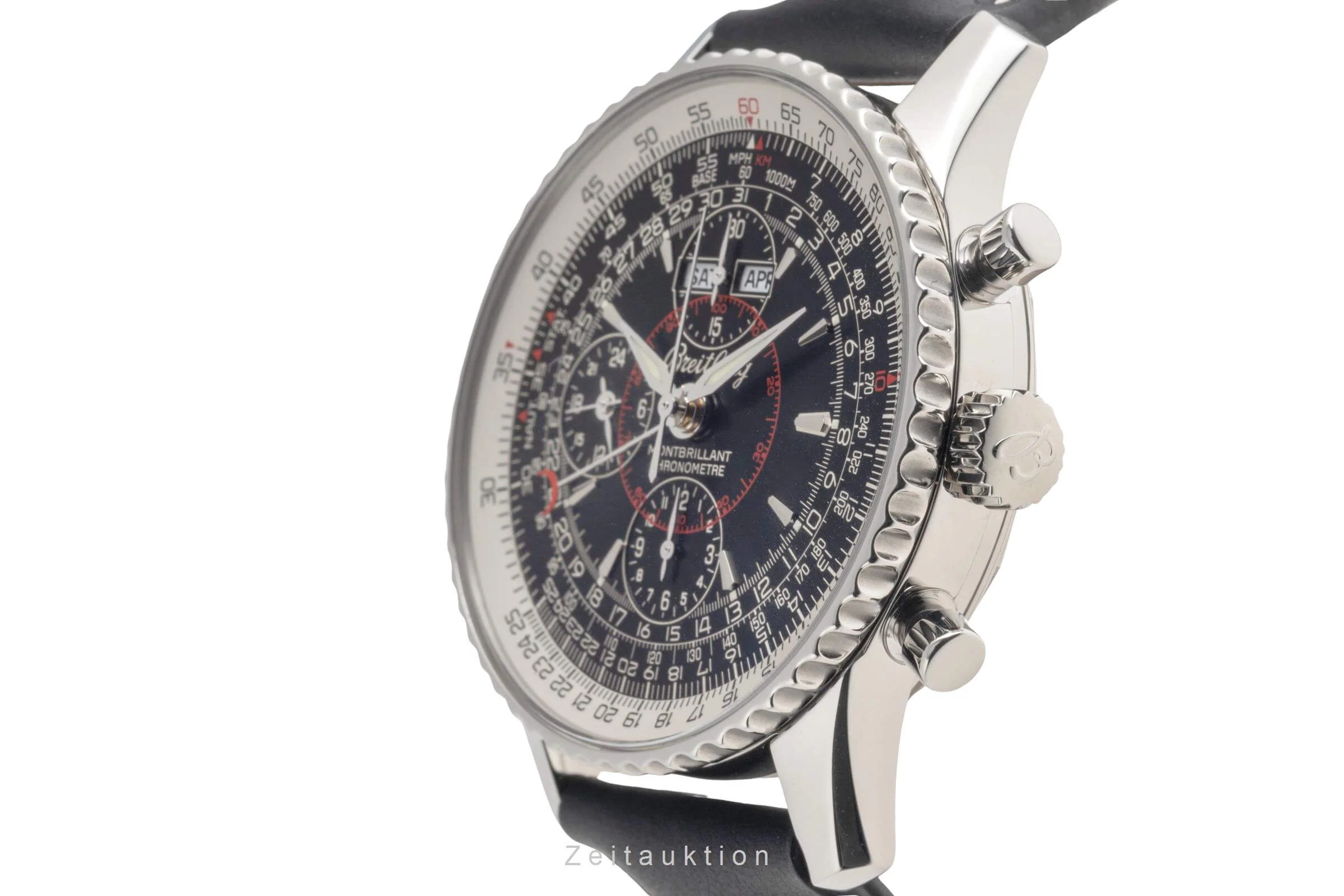Breitling Montbrillant Datora  chronograph steel automatic men's watch A21330  [2501820] - Image 7
