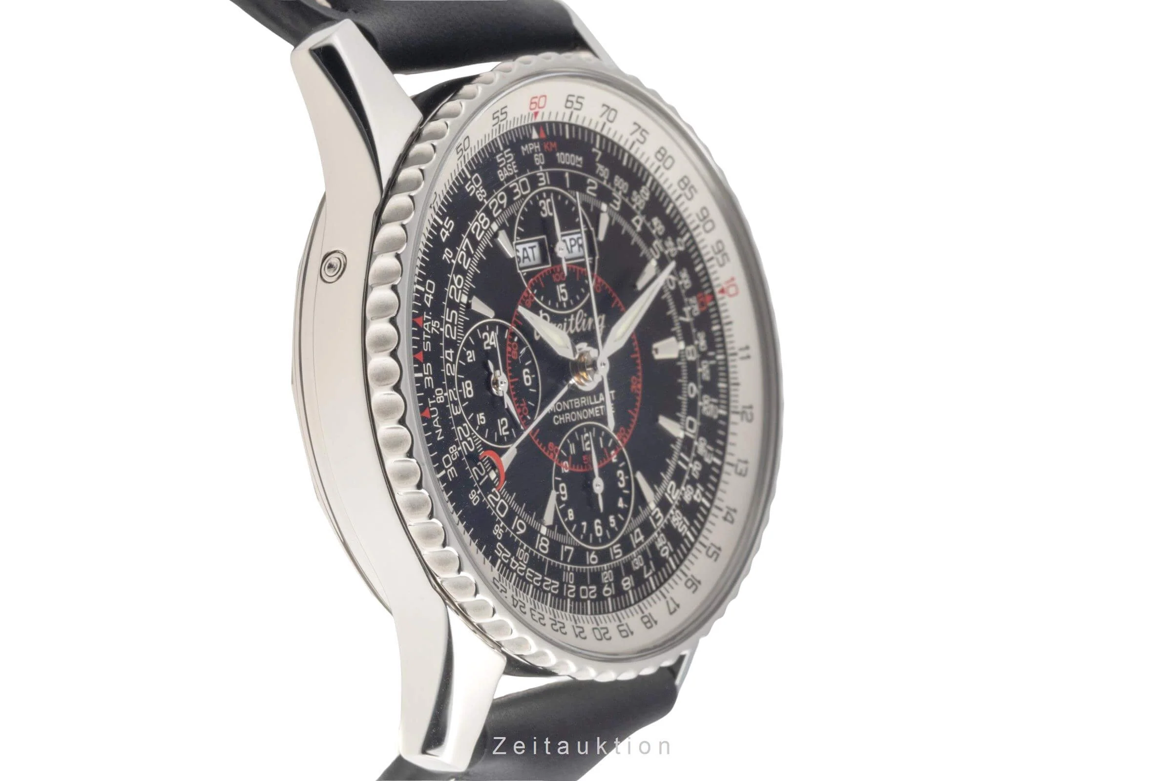 Breitling Montbrillant Datora  chronograph steel automatic men's watch A21330  [2501820] - Image 8