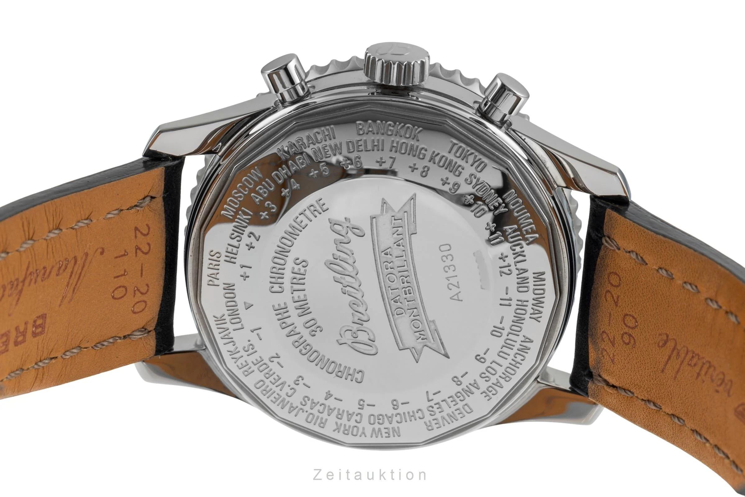 Breitling Montbrillant Datora  chronograph steel automatic men's watch A21330/A213B71WBD  [2504477] - Image 12