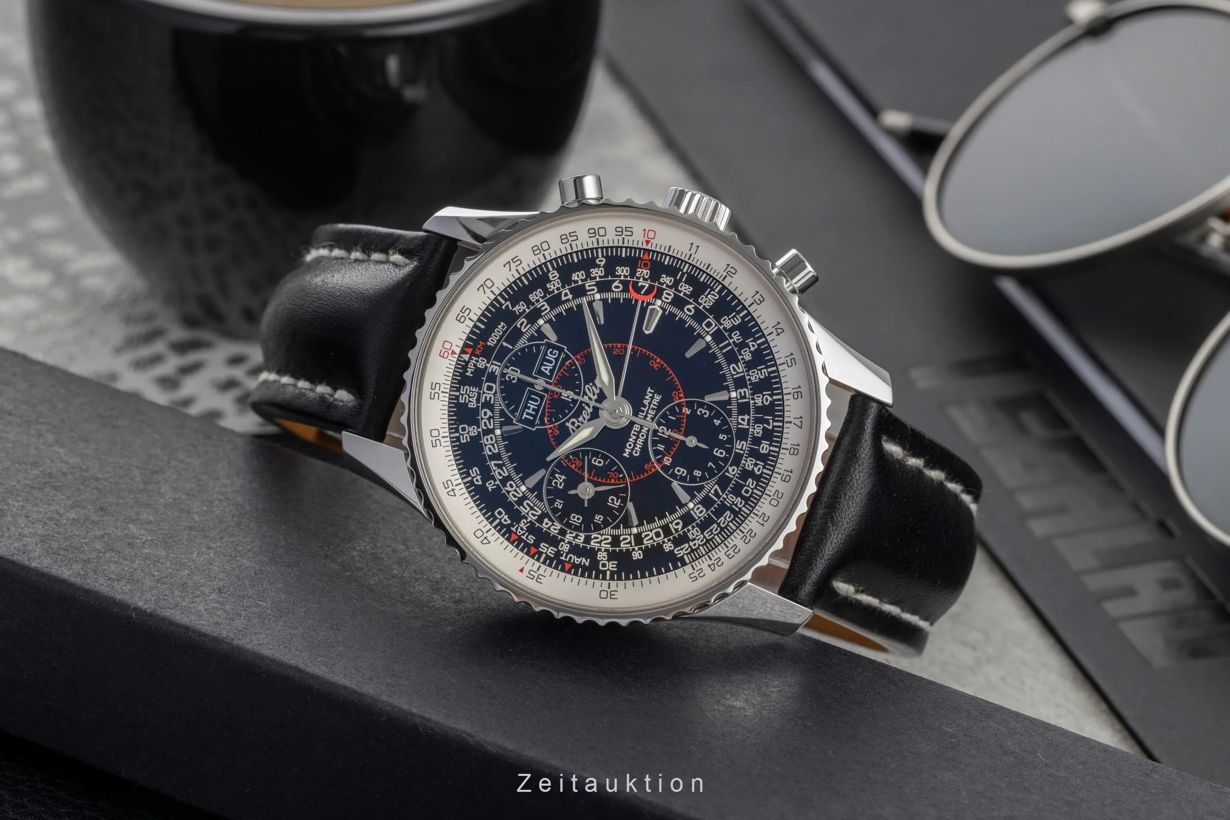 Breitling Montbrillant Datora  chronograph steel automatic men's watch A21330/A213B71WBD  [2504477] - Image 3