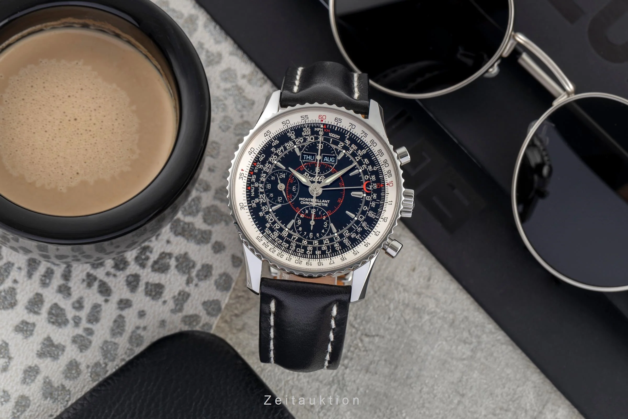 Breitling Montbrillant Datora  chronograph steel automatic men's watch A21330/A213B71WBD  [2504477] - Image 4