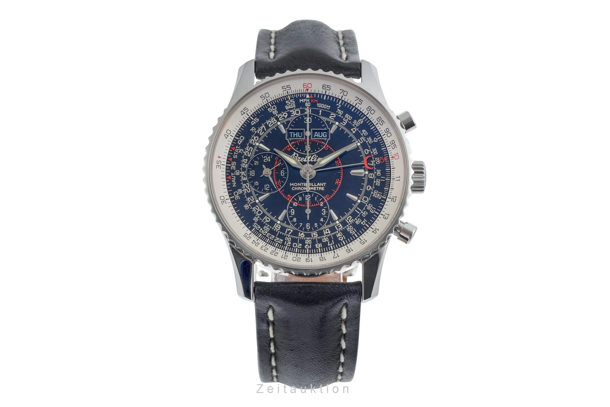 Breitling Montbrillant Datora  chronograph steel automatic men's watch A21330/A213B71WBD  [2504477] - Image 5