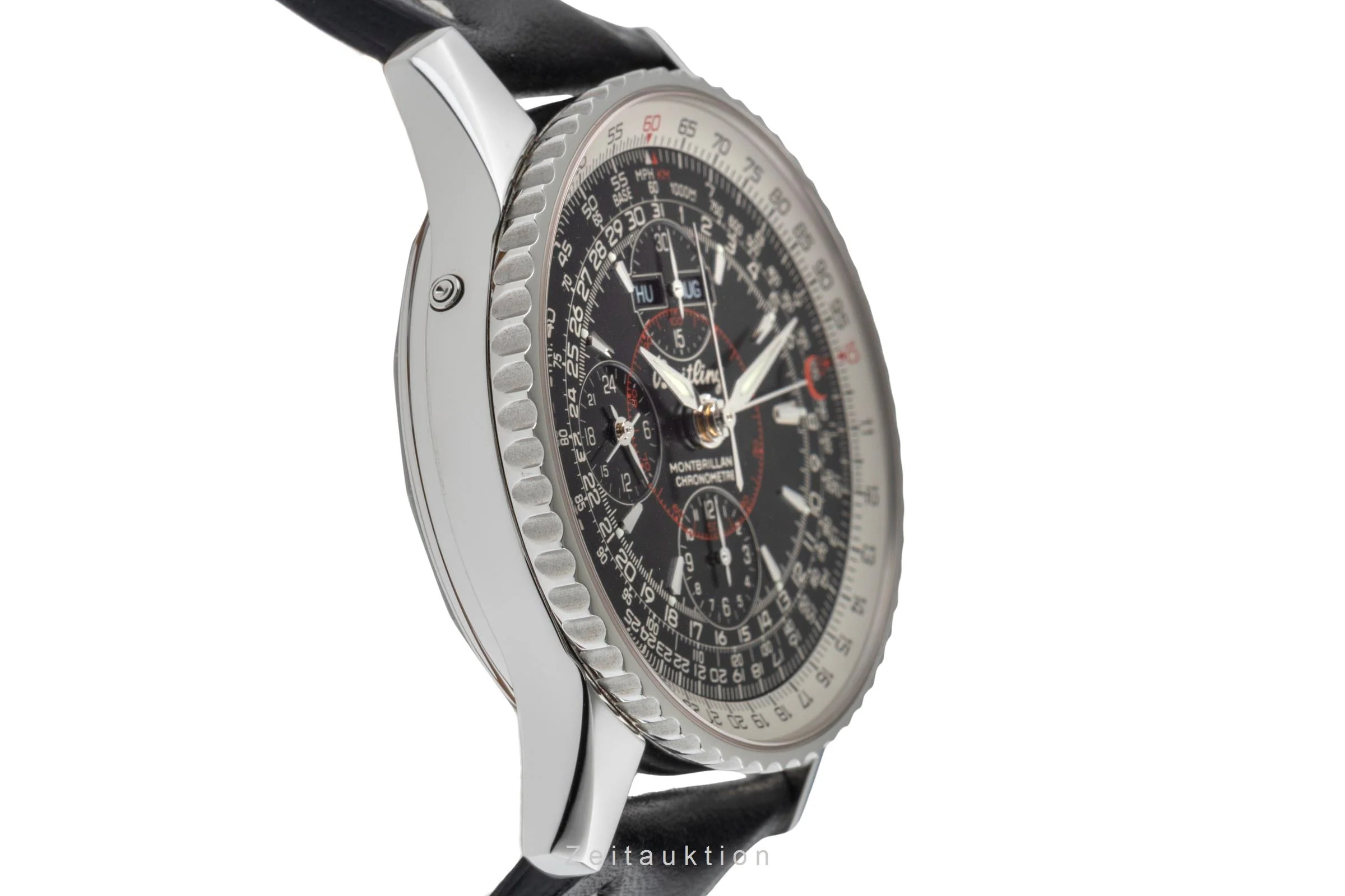 Breitling Montbrillant Datora  chronograph steel automatic men's watch A21330/A213B71WBD  [2504477] - Image 8