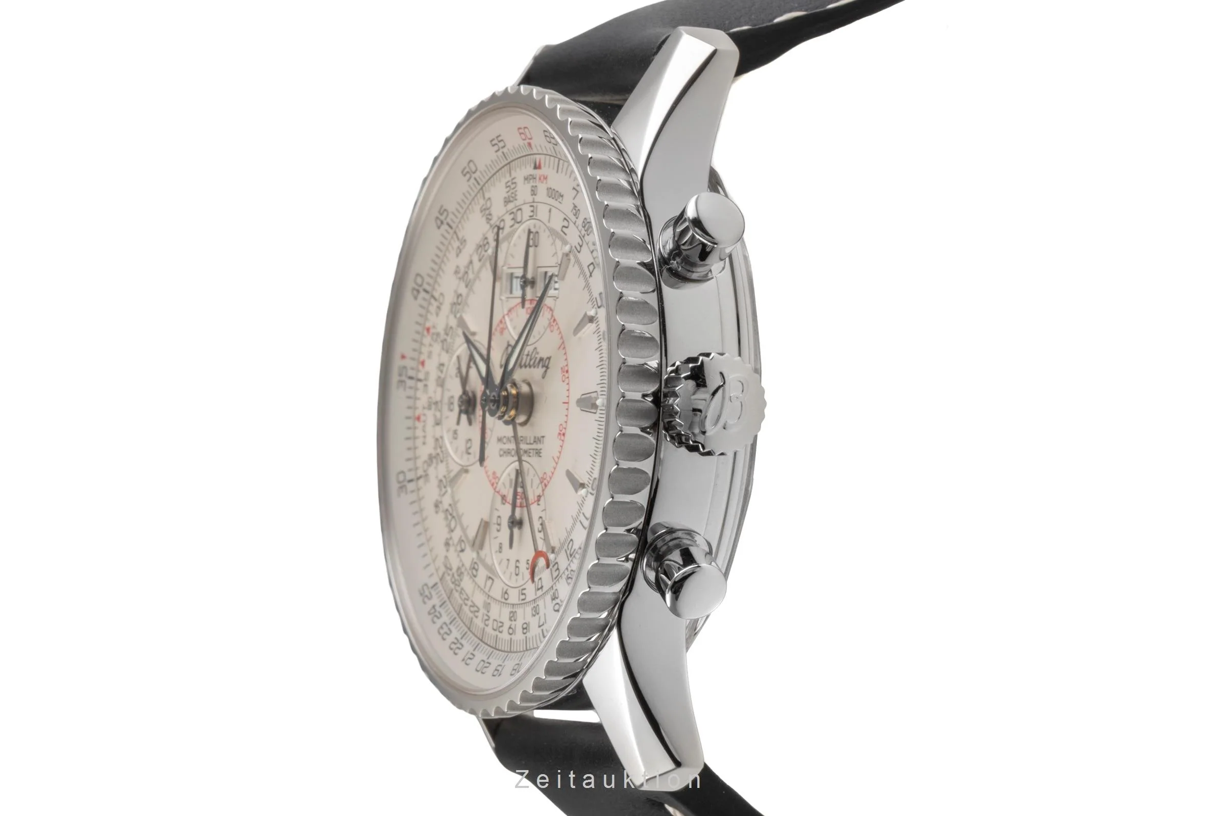 Breitling Montbrillant Datora  chronograph steel automatic men's watch A21330 A213G18NP  [2502993] - Image 7