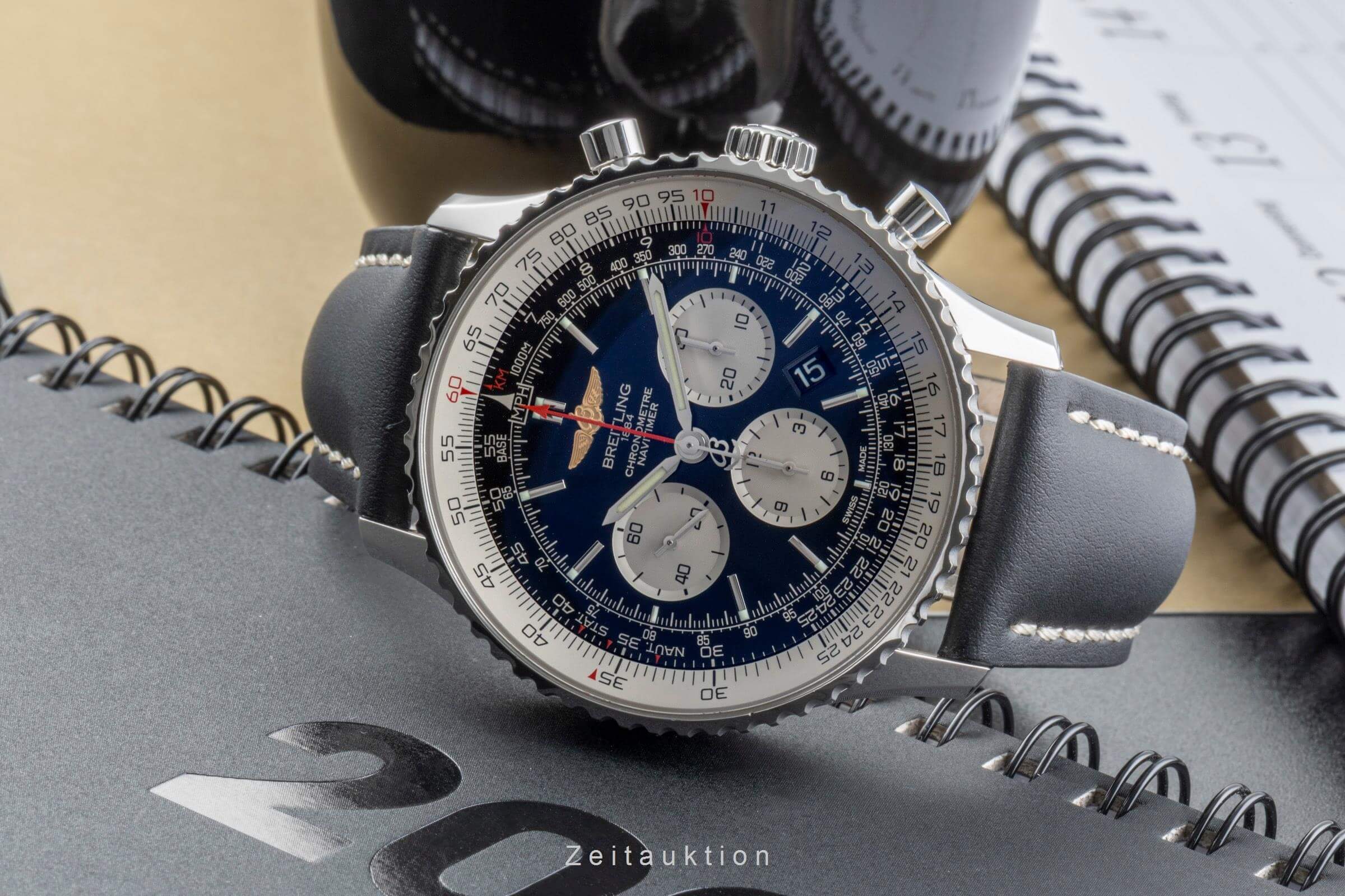 Breitling Navitimer 01 46 chronograph steel automatic men's watch AB012721/BD09 LP: 9150EUR  [2502102] - Image 3