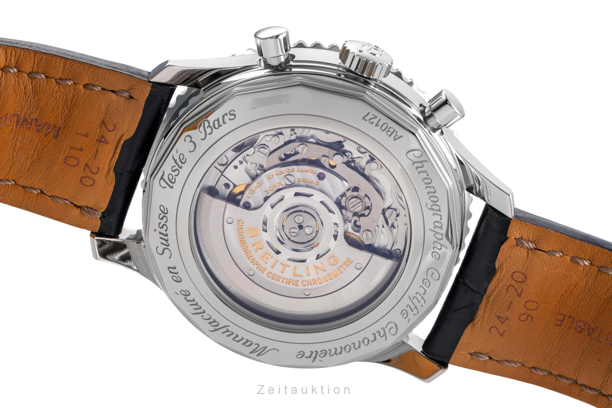 Breitling Navitimer 01 46 chronograph steel automatic men's watch AB012721/BD09 LP: 9300EUR  [2505050] - Image 12