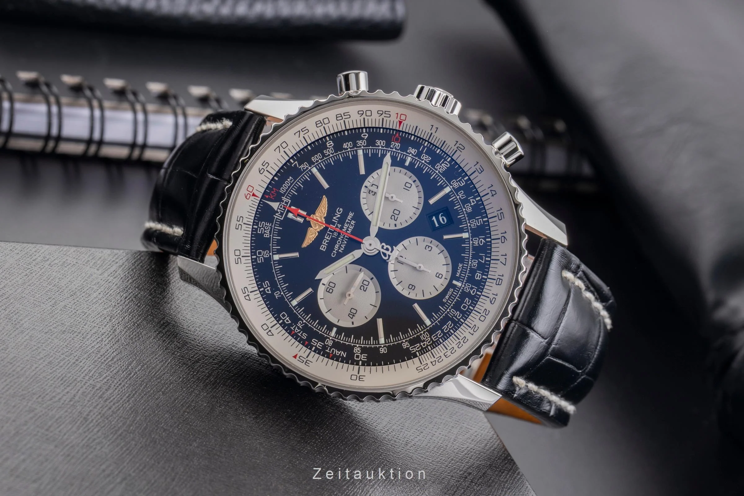 Breitling Navitimer 01 46 chronograph steel automatic men's watch AB012721/BD09 LP: 9300EUR  [2505050] - Image 3