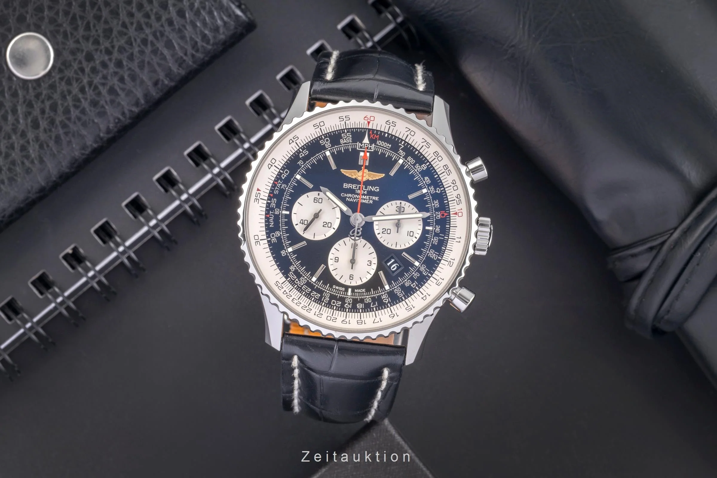 Breitling Navitimer 01 46 chronograph steel automatic men's watch AB012721/BD09 LP: 9300EUR  [2505050] - Image 4
