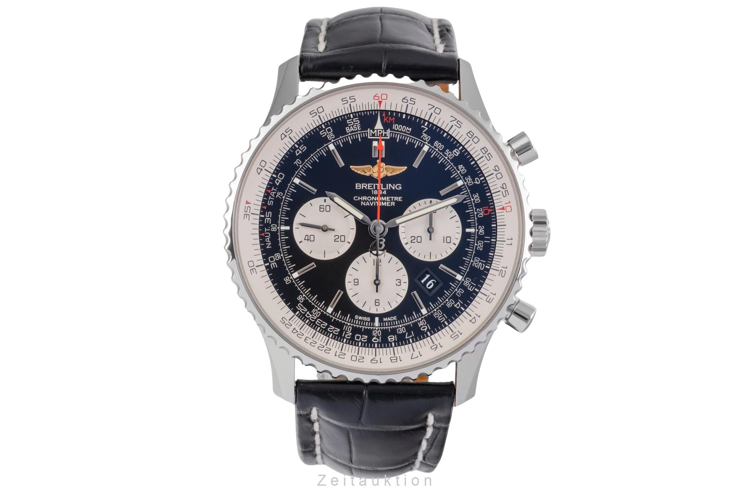 Breitling Navitimer 01 46 chronograph steel automatic men's watch AB012721/BD09 LP: 9300EUR  [2505050] - Image 5