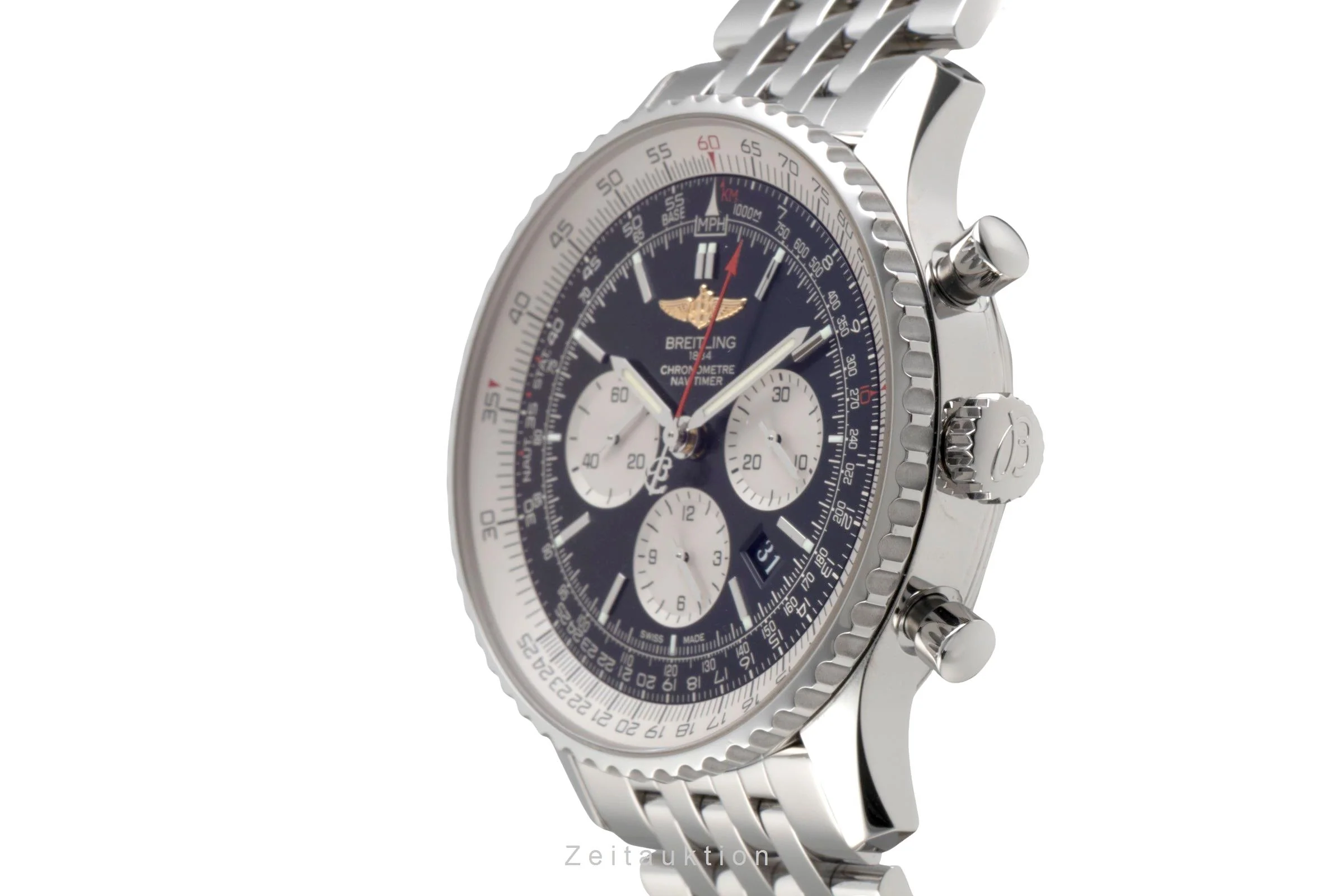 Breitling Navitimer 01 46 chronograph steel automatic men's watch AB012721/BD09 LP: 9850EUR  [2600457] - Image 7