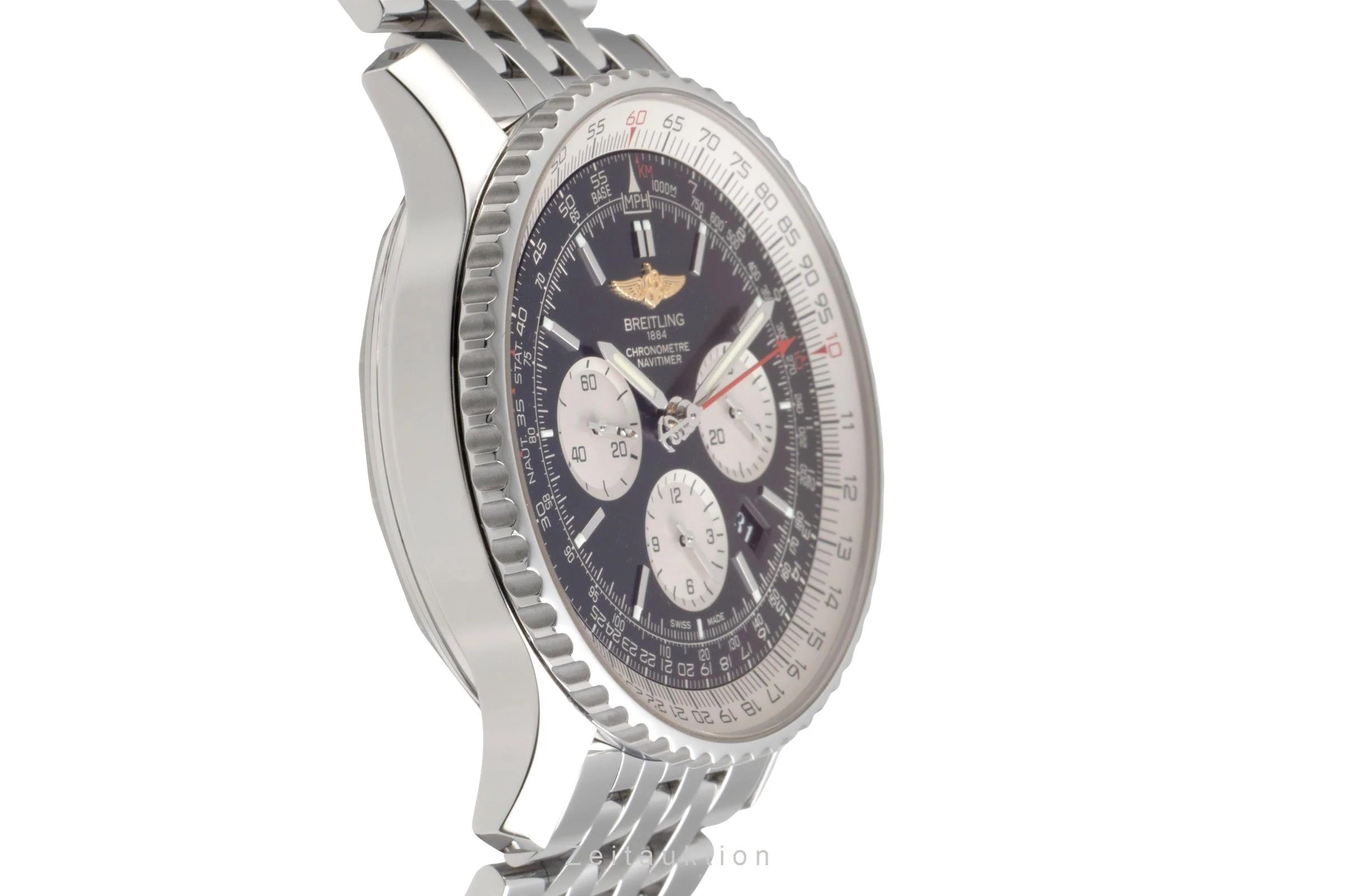 Breitling Navitimer 01 46 chronograph steel automatic men's watch AB012721/BD09 LP: 9850EUR  [2600457] - Image 8