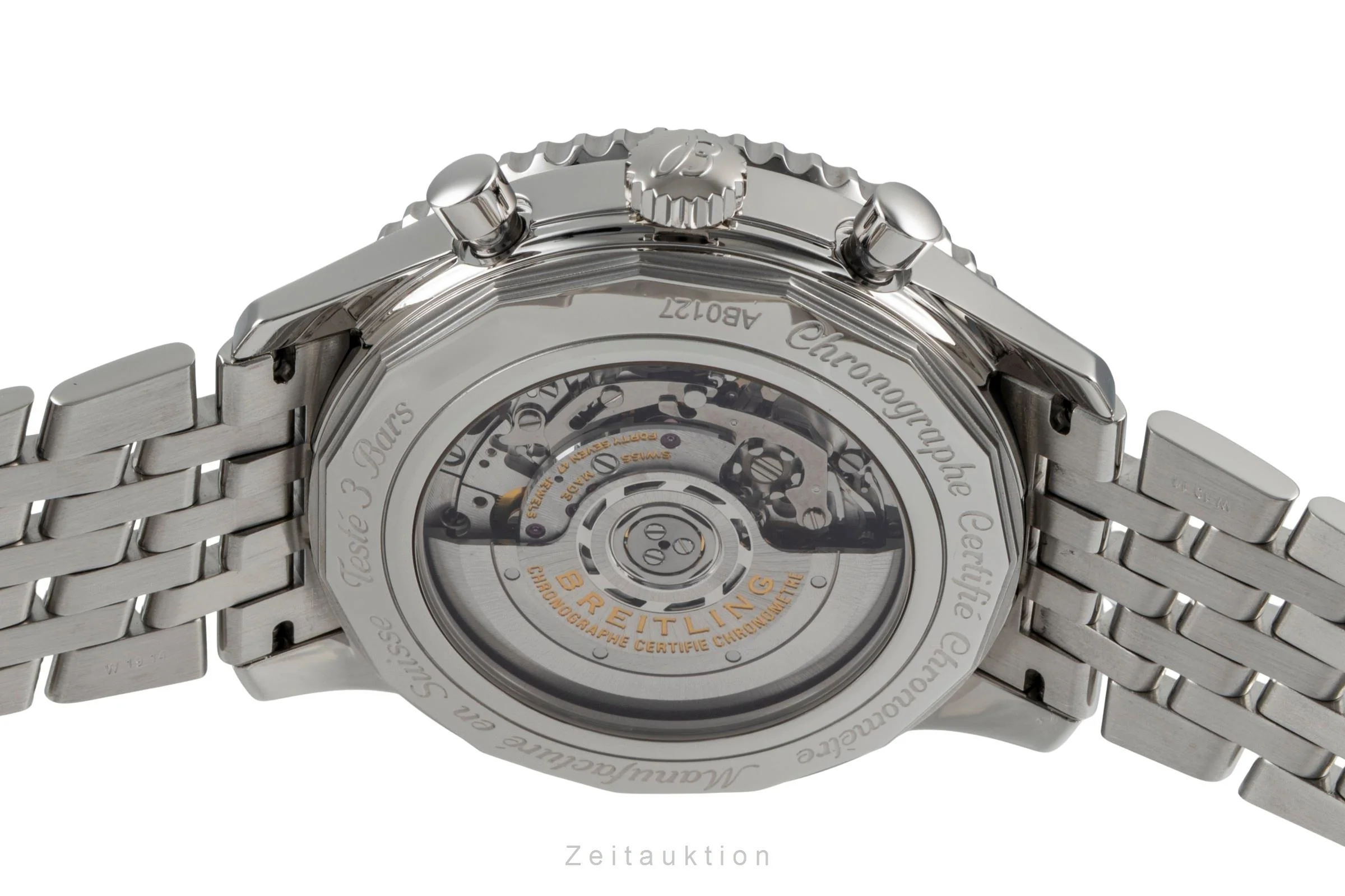 Breitling Navitimer 01 46 chronograph steel automatic men's watch AB012721/C889 LP: 9850EUR  [2600307] - Image 12