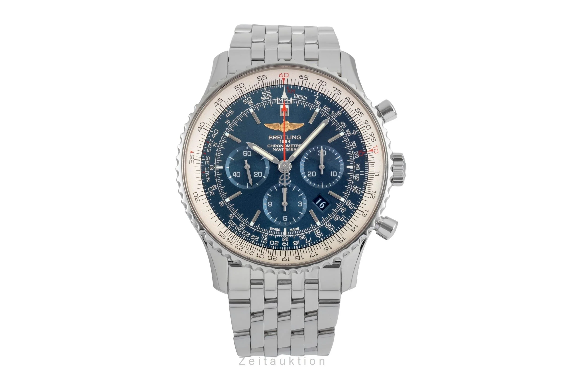 Breitling Navitimer 01 46 chronograph steel automatic men's watch AB012721/C889 LP: 9850EUR  [2600307] - Image 5