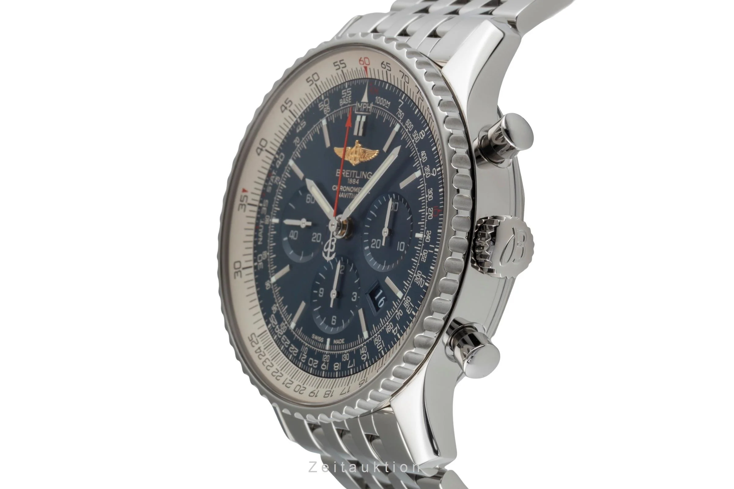 Breitling Navitimer 01 46 chronograph steel automatic men's watch AB012721/C889 LP: 9850EUR  [2600307] - Image 7
