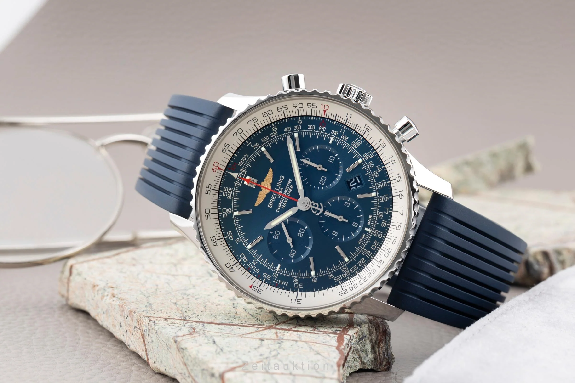 Breitling Navitimer 01 46 chronograph steel automatic men's watch AB012721/C889  [2601076] - Image 3