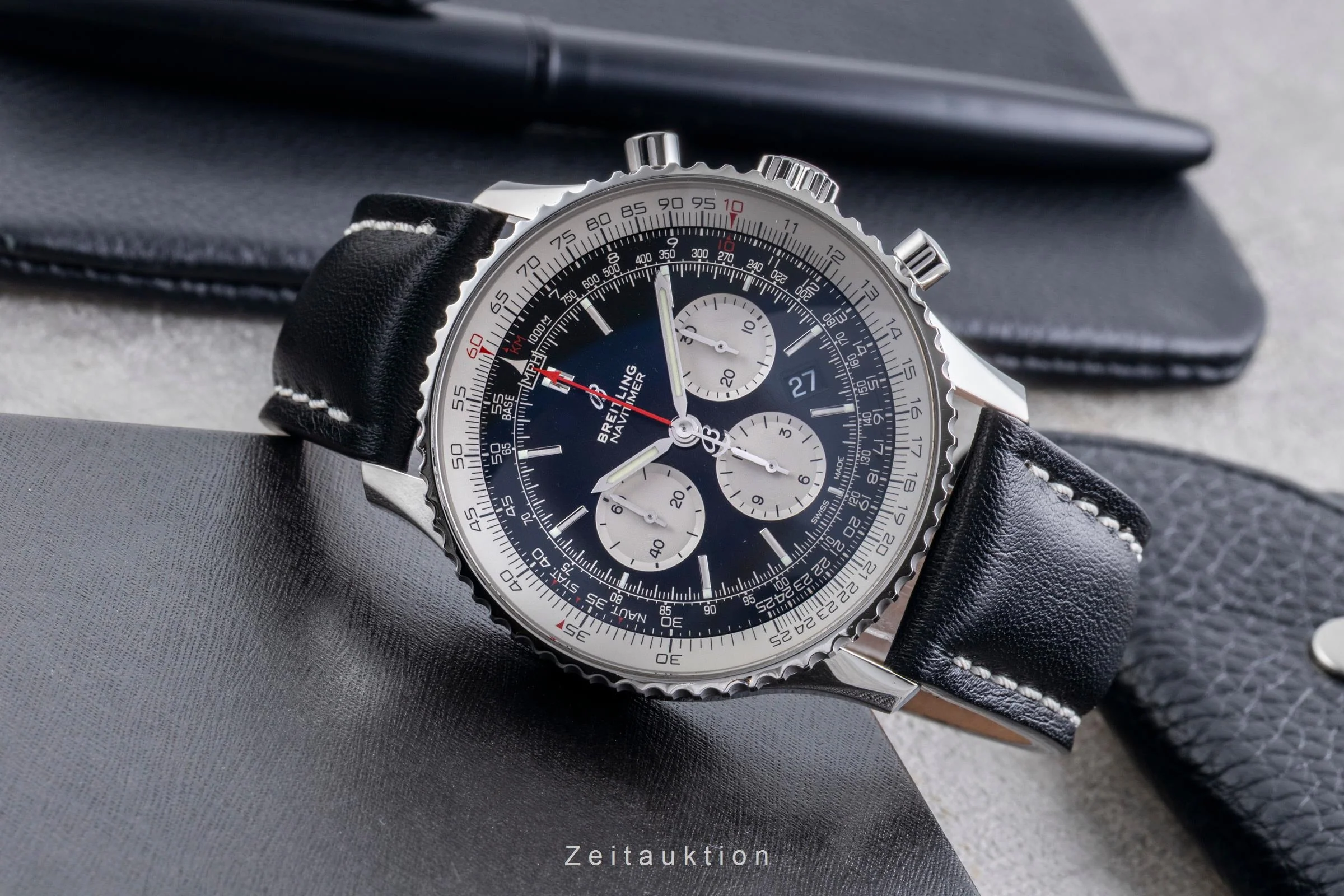Breitling Navitimer 01 46 chronograph steel automatic men's watch AB0127211B1P1 LP: 9000EUR  [2600165] - Image 3