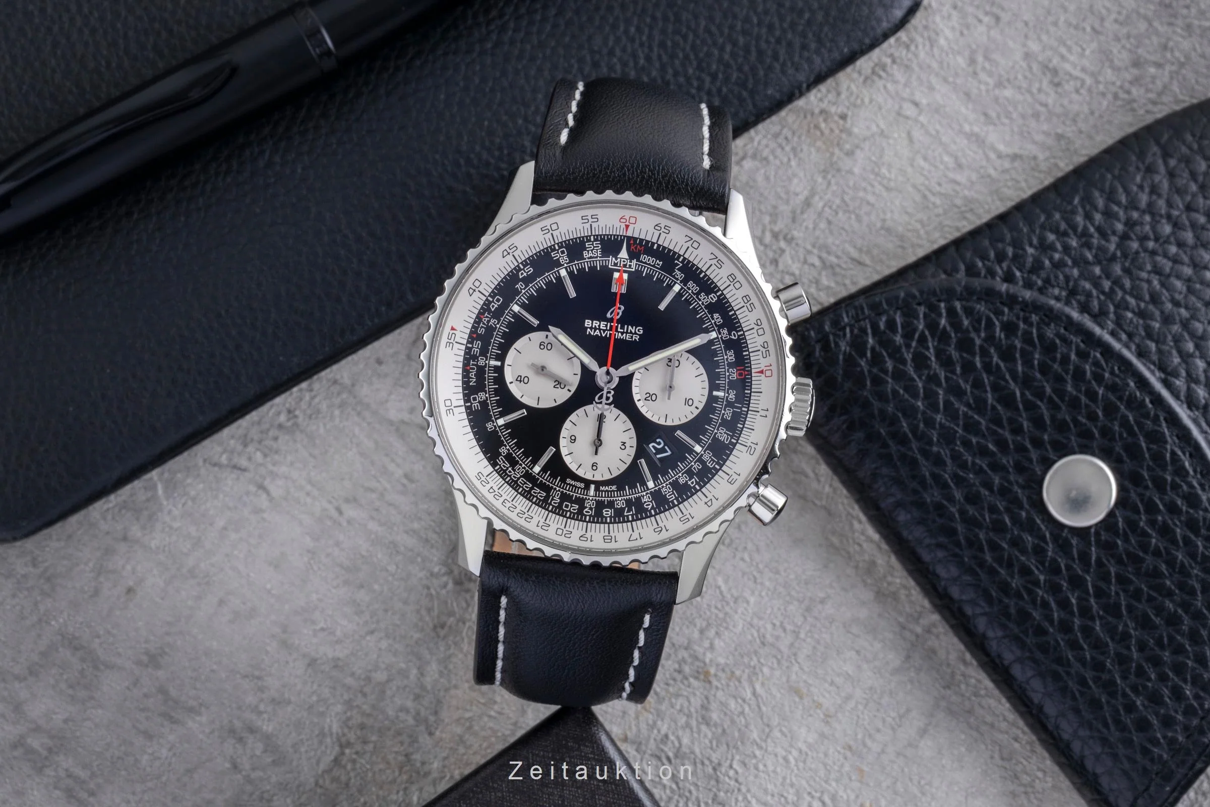 Breitling Navitimer 01 46 chronograph steel automatic men's watch AB0127211B1P1 LP: 9000EUR  [2600165] - Image 4