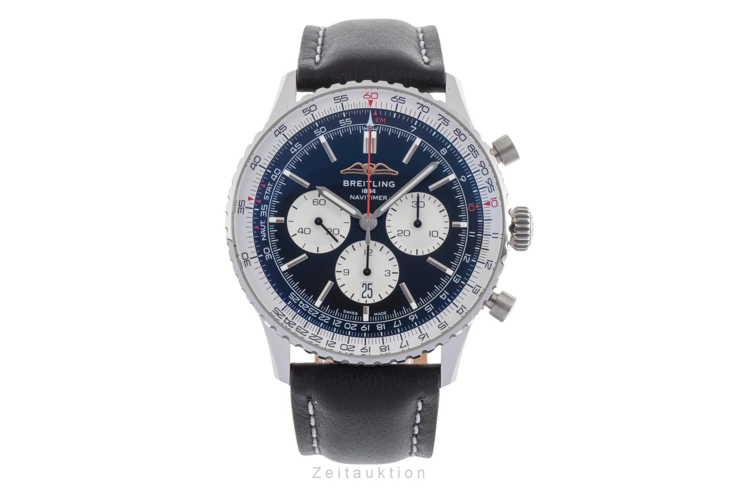 Breitling Navitimer 01 46 chronograph steel automatic men's watch AB0137  [2502497] - Image 5