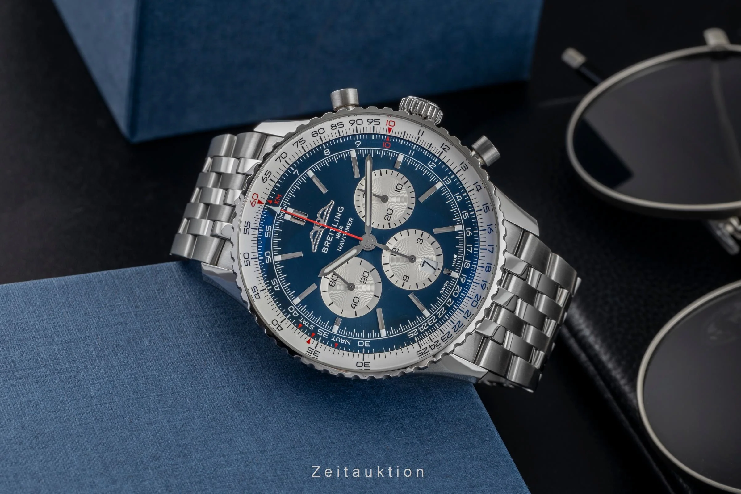 Breitling Navitimer 01 46 chronograph steel automatic men's watch AB0137 LP: 9650EUR  [2503098] - Image 3