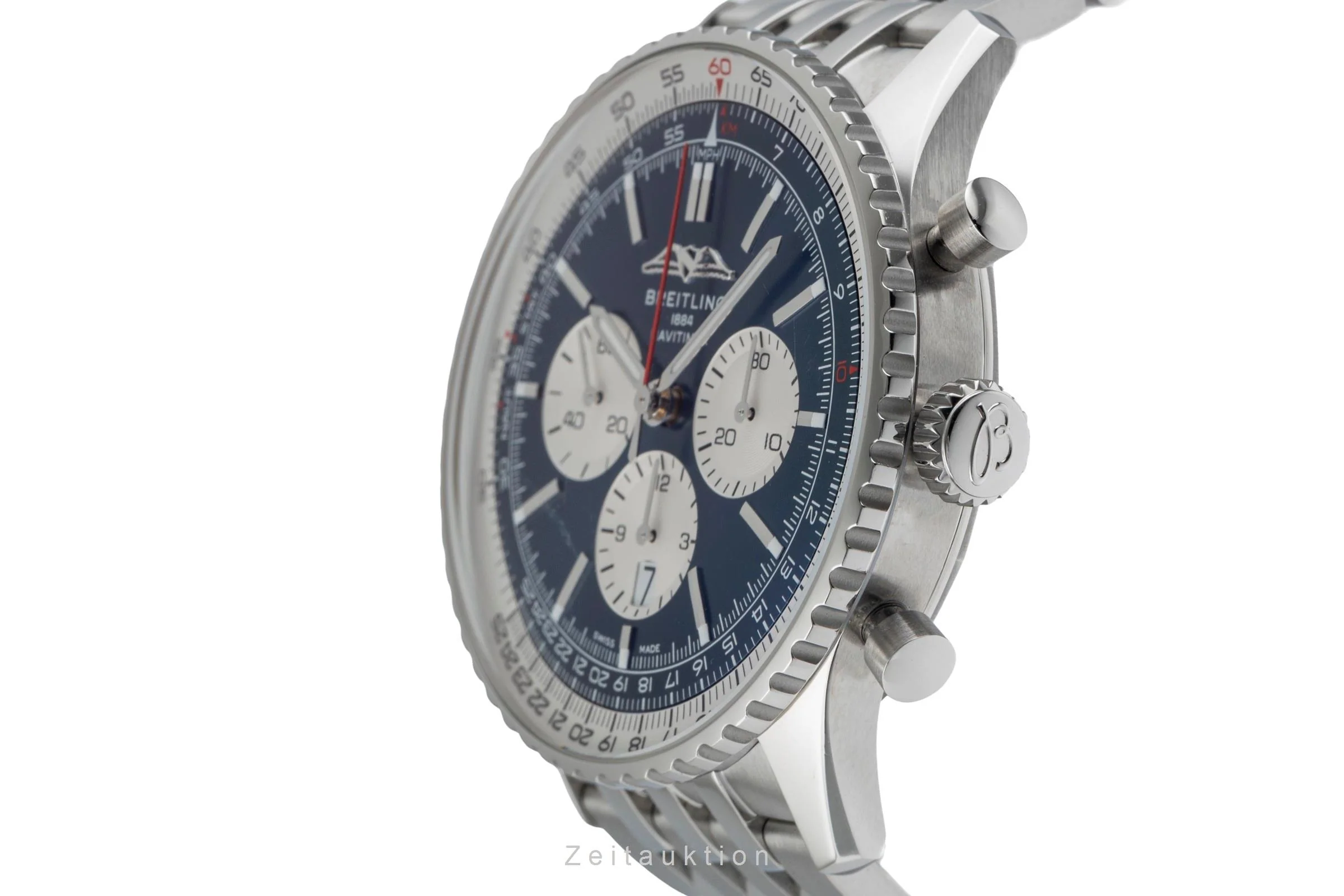 Breitling Navitimer 01 46 chronograph steel automatic men's watch AB0137 LP: 9650EUR  [2503098] - Image 7
