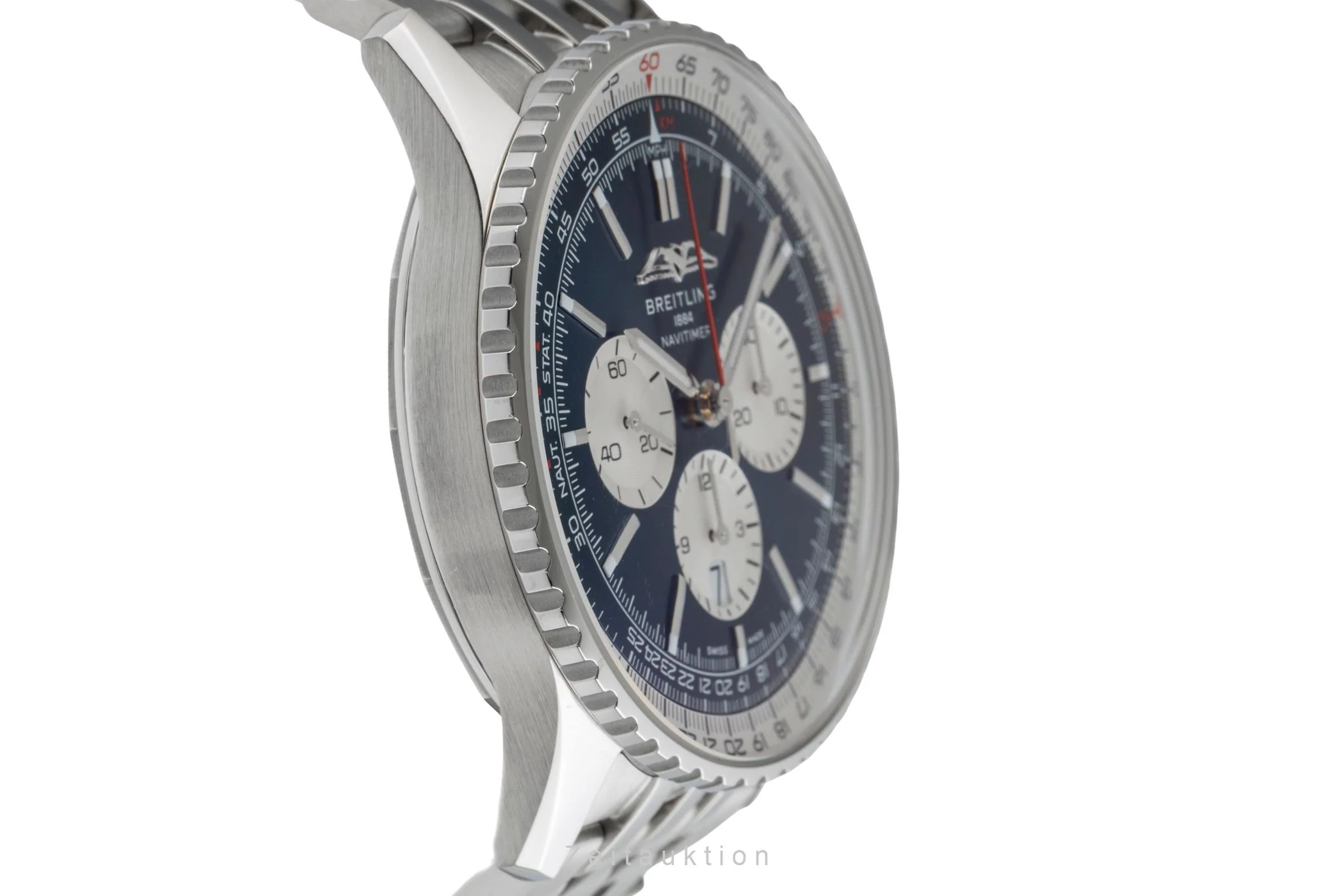 Breitling Navitimer 01 46 chronograph steel automatic men's watch AB0137 LP: 9650EUR  [2503098] - Image 8