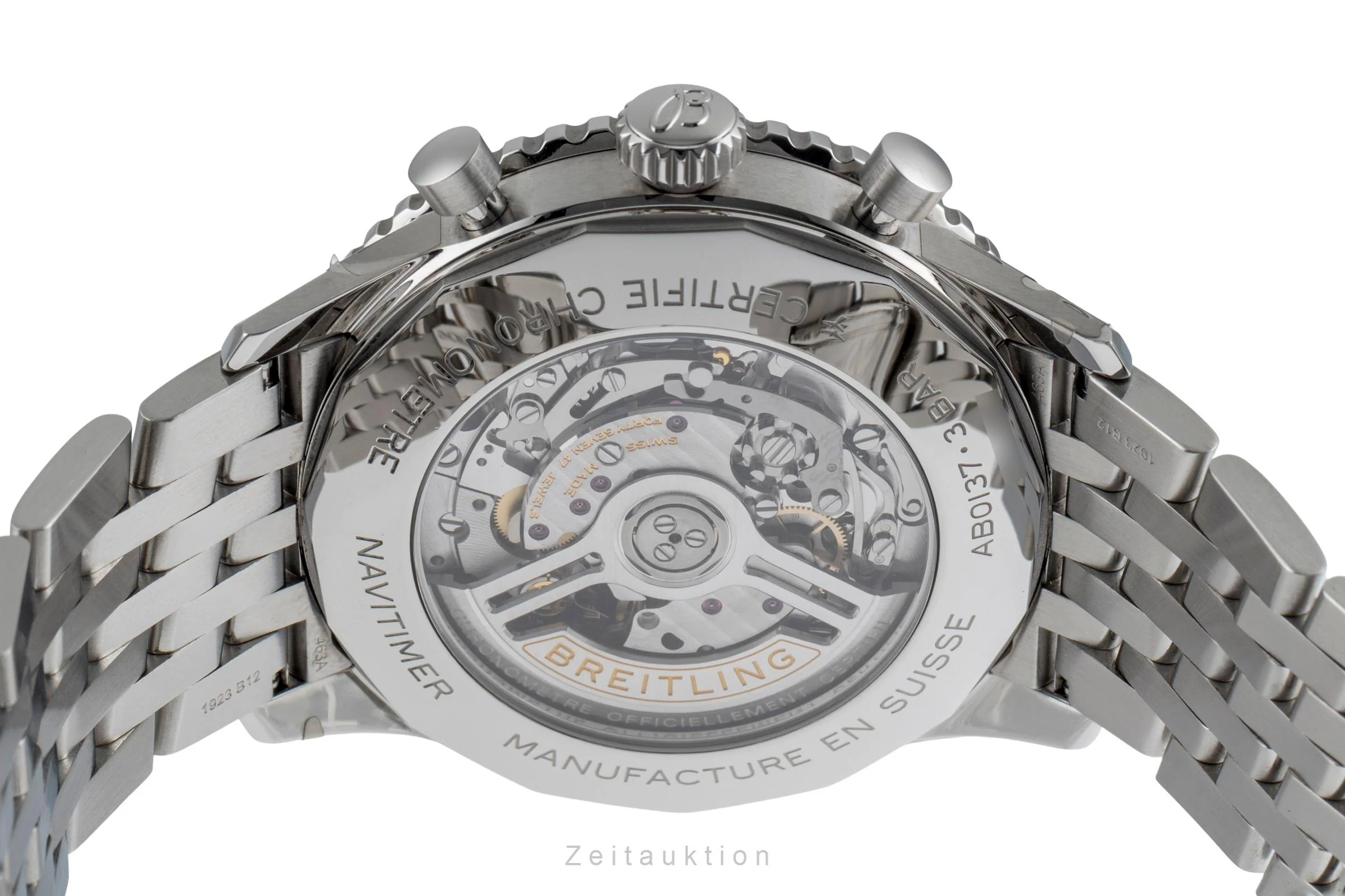 Breitling Navitimer 01 46 chronograph steel automatic men's watch AB0137211B1A1 LP: 9650EUR  [2503279] - Image 11