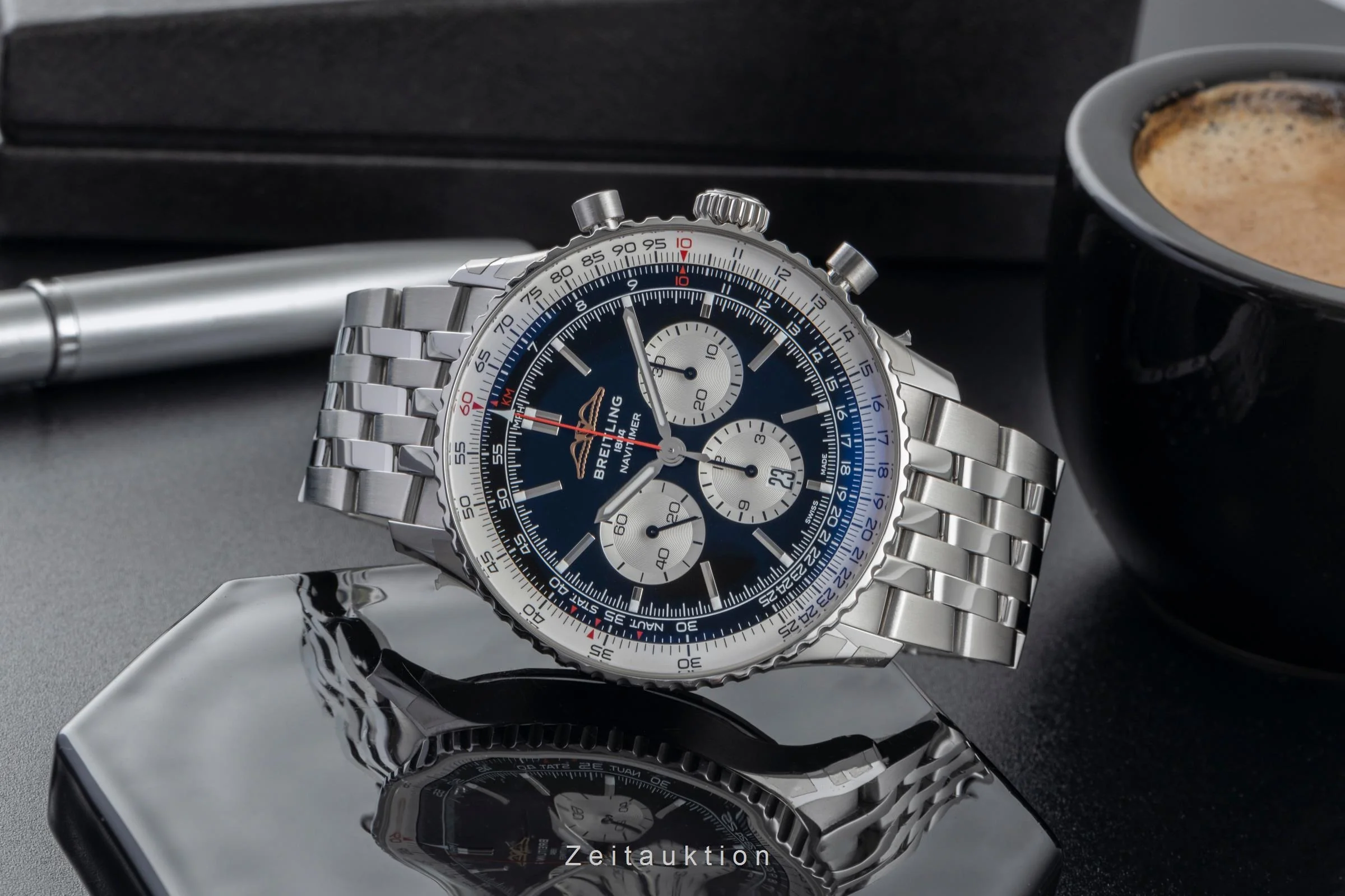 Breitling Navitimer 01 46 chronograph steel automatic men's watch AB0137211B1A1 LP: 9650EUR  [2503279] - Image 3