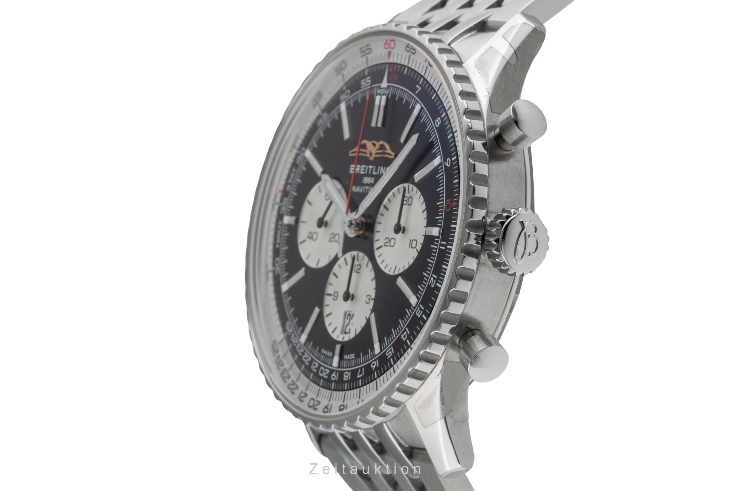 Breitling Navitimer 01 46 chronograph steel automatic men's watch AB0137211B1A1 LP: 9650EUR  [2503279] - Image 7
