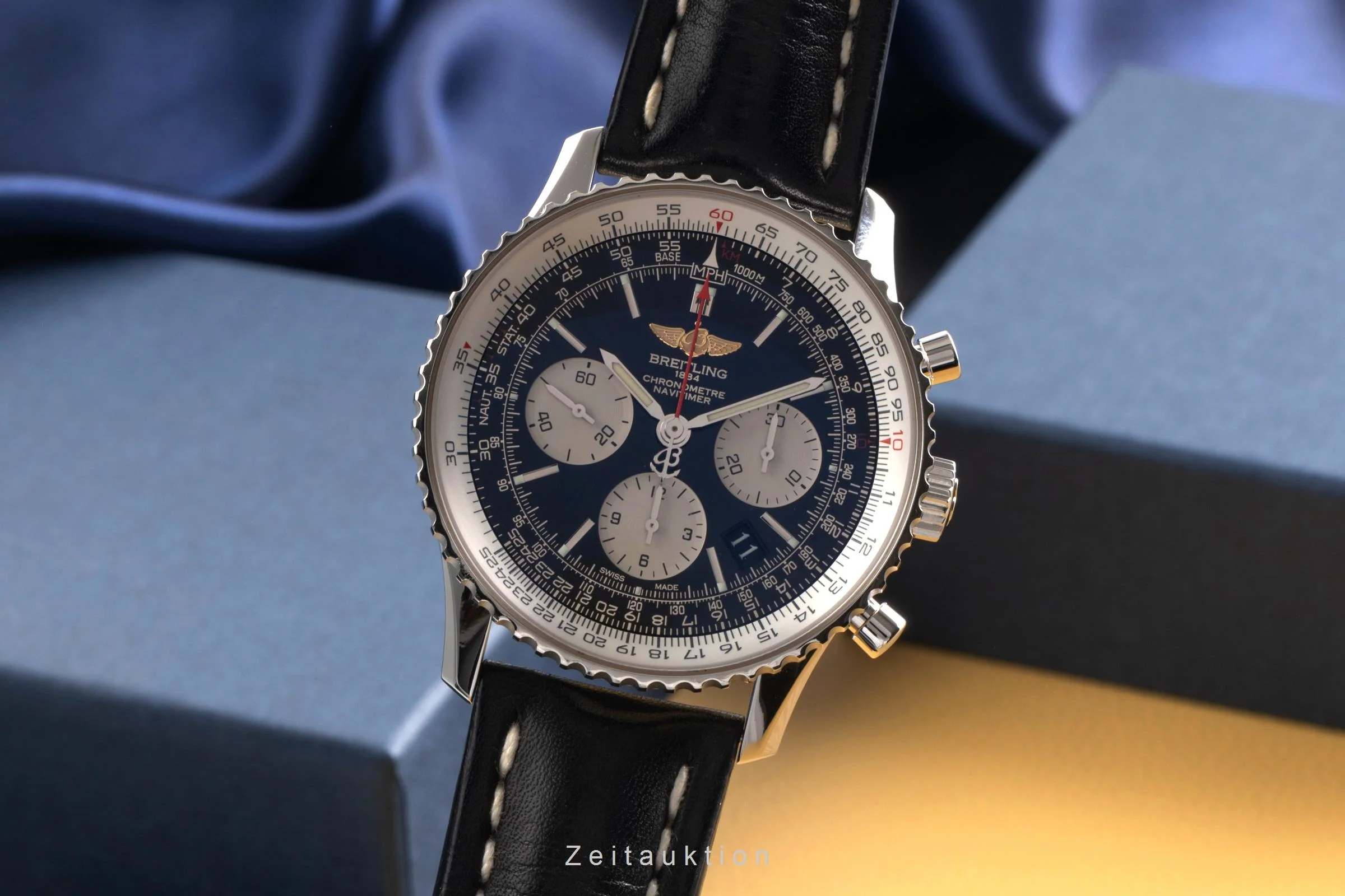 Breitling Navitimer 01 chronograph steel automatic men's watch AB0120-011  [2503230] - Image 2