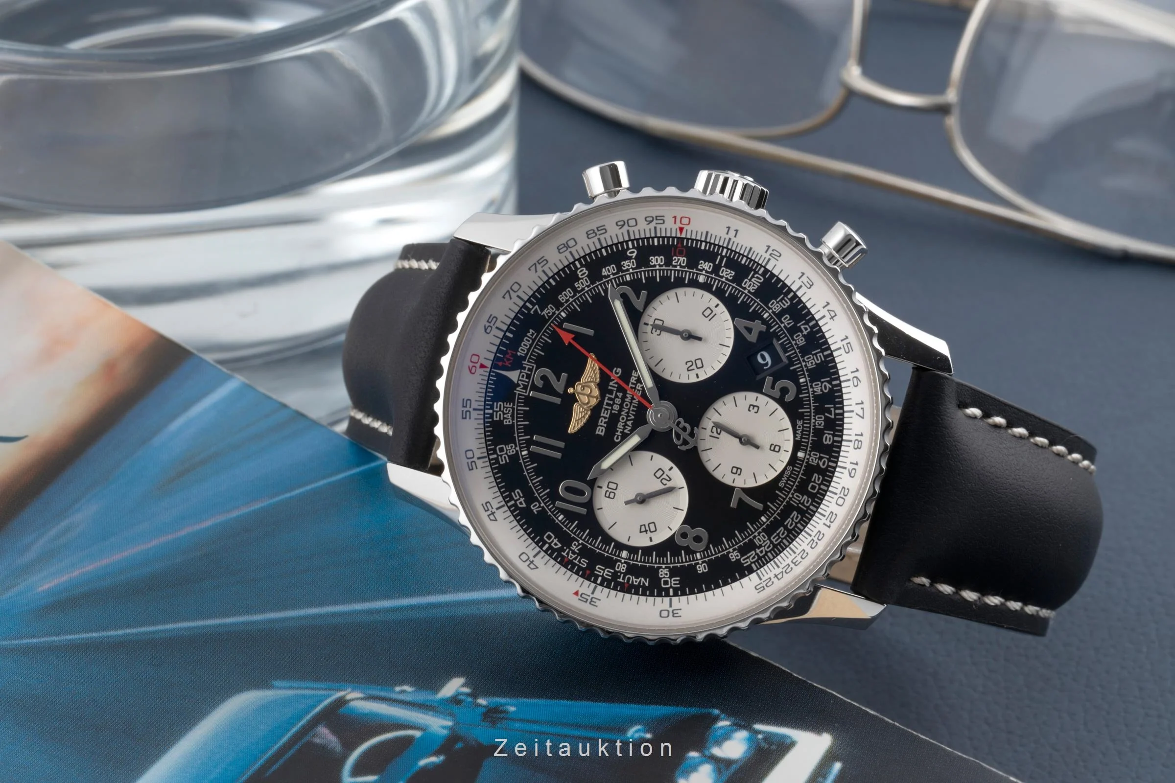 Breitling Navitimer 01 chronograph steel automatic men's watch AB0120 LP: 9050EUR  [2503061] - Image 3
