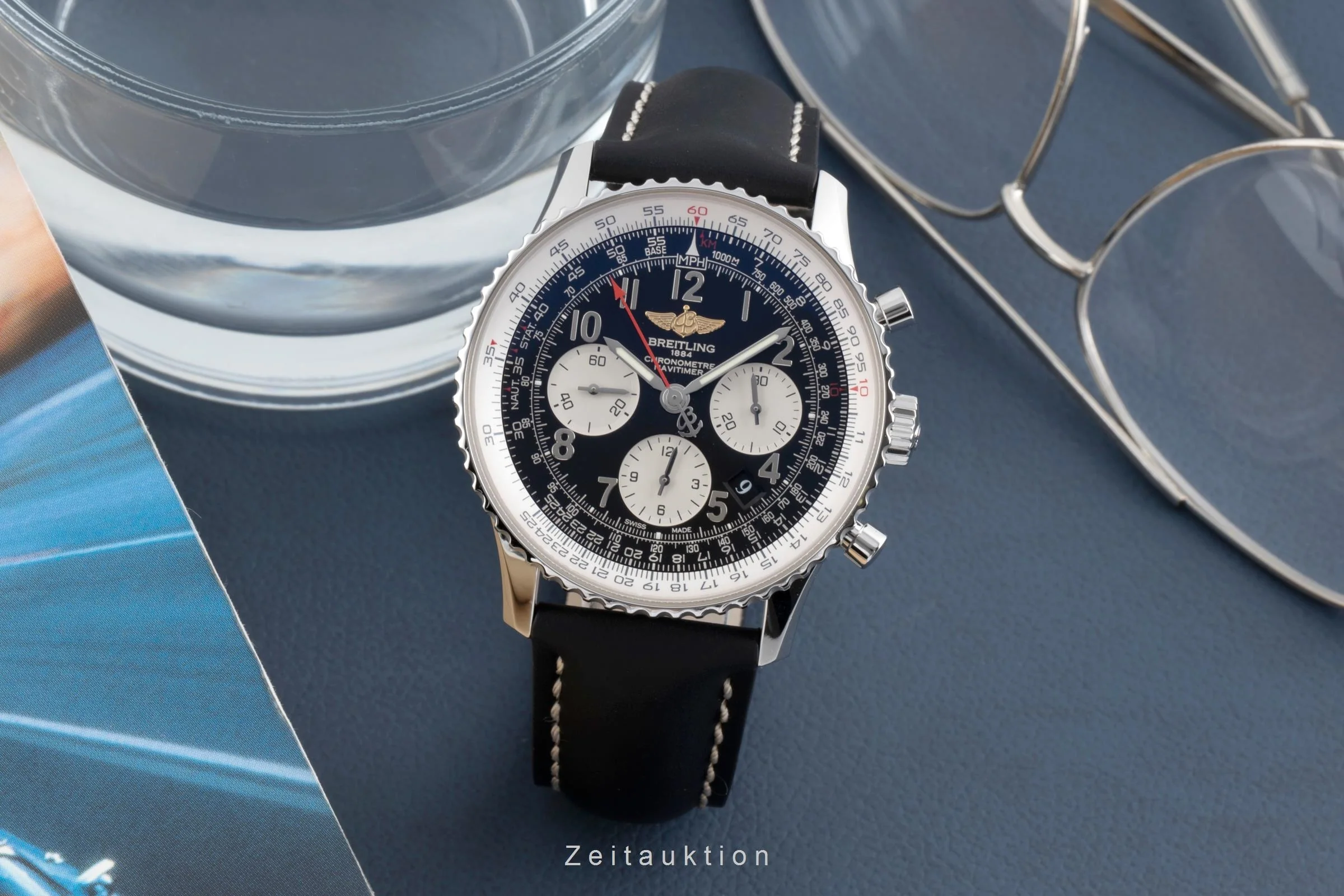 Breitling Navitimer 01 chronograph steel automatic men's watch AB0120 LP: 9050EUR  [2503061] - Image 4
