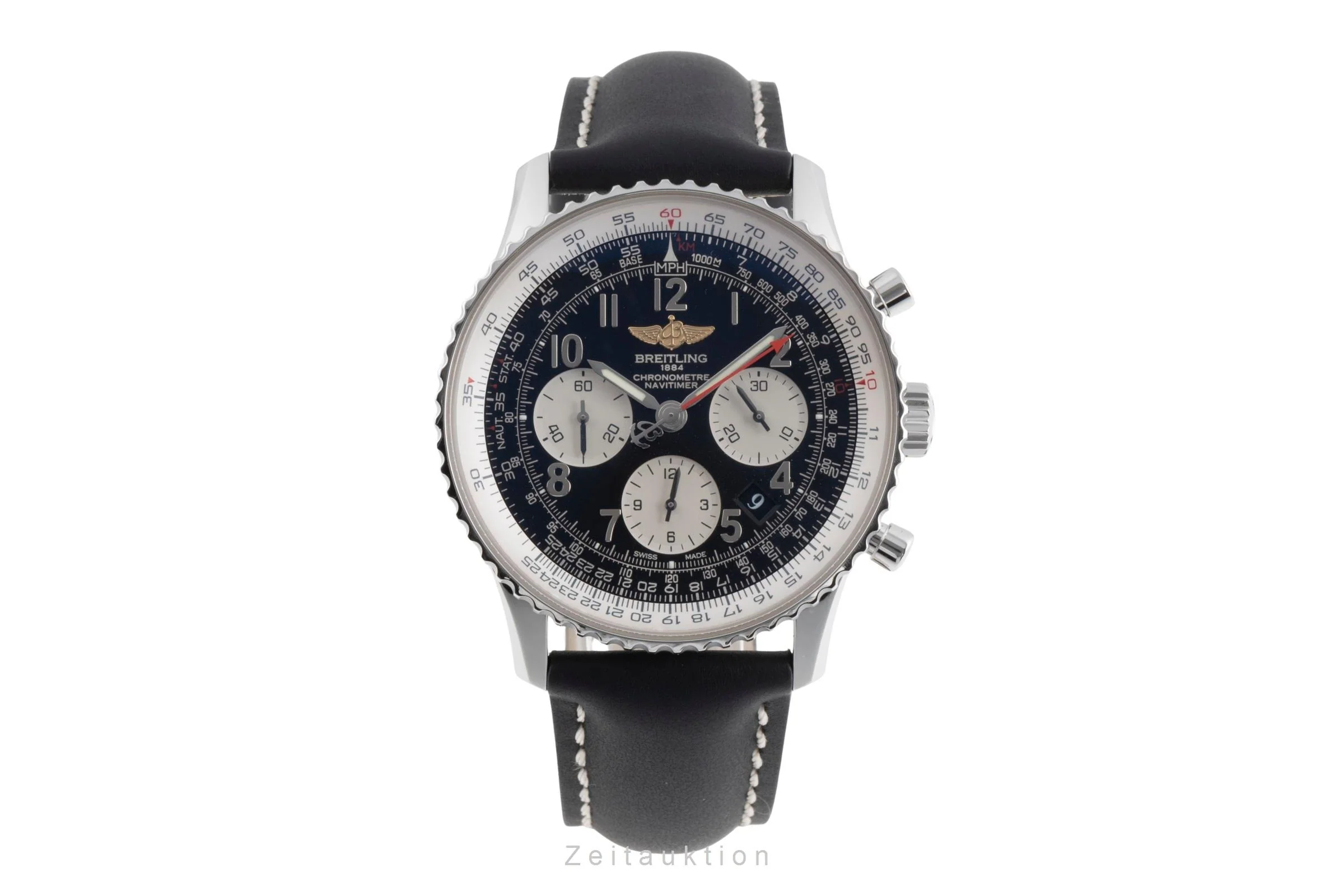 Breitling Navitimer 01 chronograph steel automatic men's watch AB0120 LP: 9050EUR  [2503061] - Image 5
